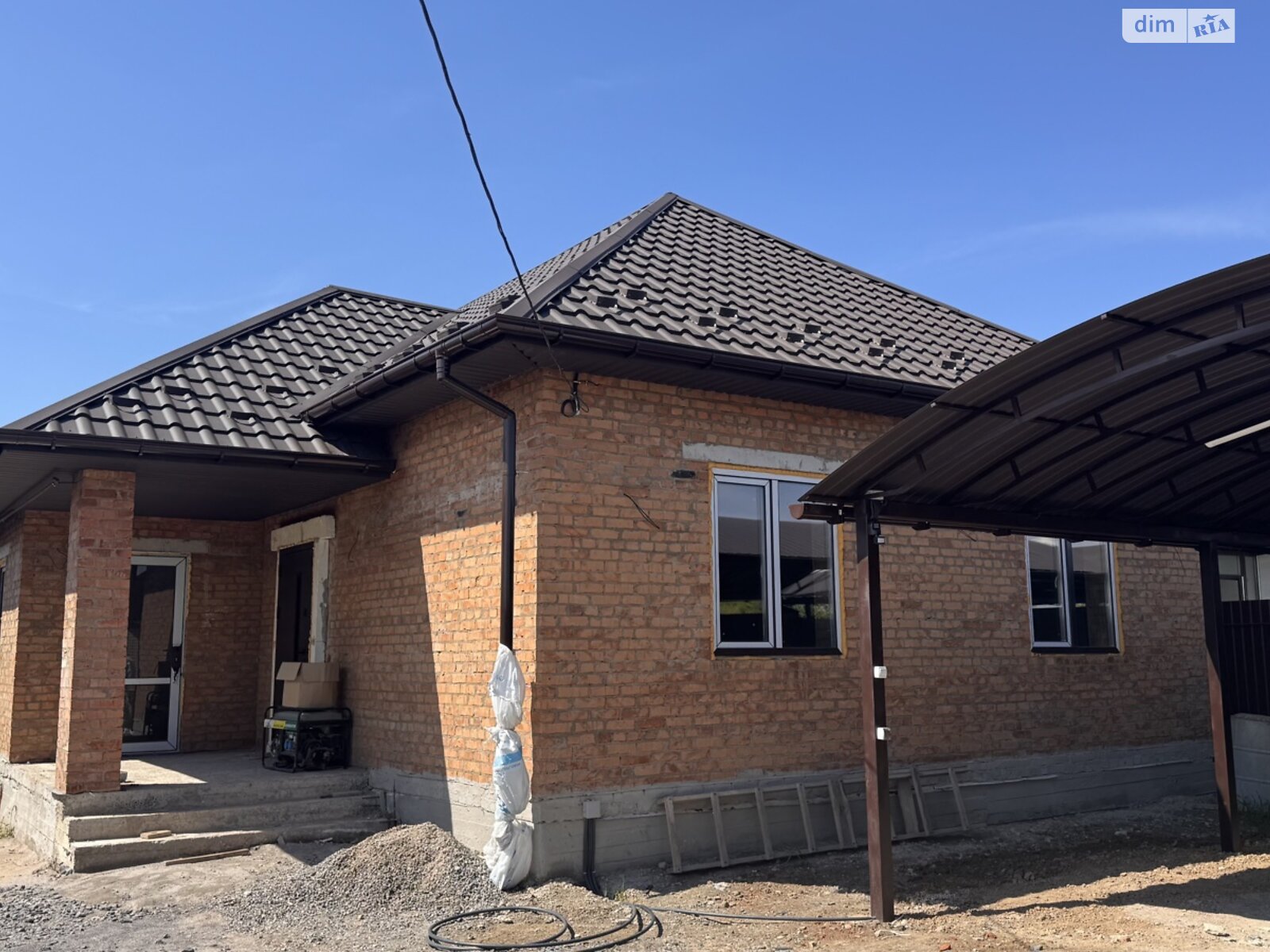 одноповерховий будинок з верандою, 95 кв. м, цегла. Продаж у Луці-Мелешківській фото 1 одноповерховий будинок з верандою, 95 кв. м, цегла. Продаж у Луці-Мелешківській фото 1
