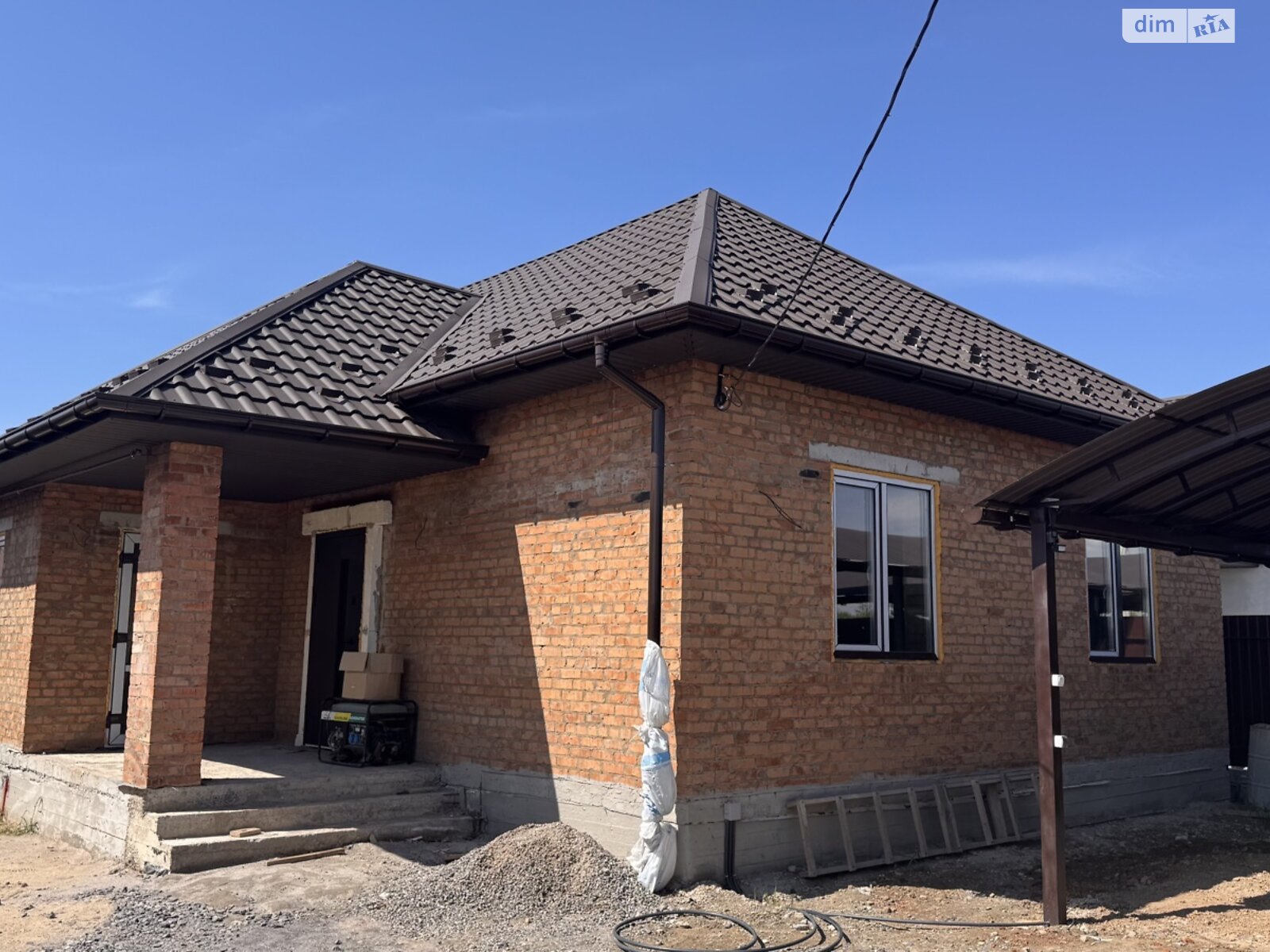 одноповерховий будинок з верандою, 95 кв. м, цегла. Продаж у Луці-Мелешківській фото 1 одноповерховий будинок з верандою, 95 кв. м, цегла. Продаж у Луці-Мелешківській фото 1