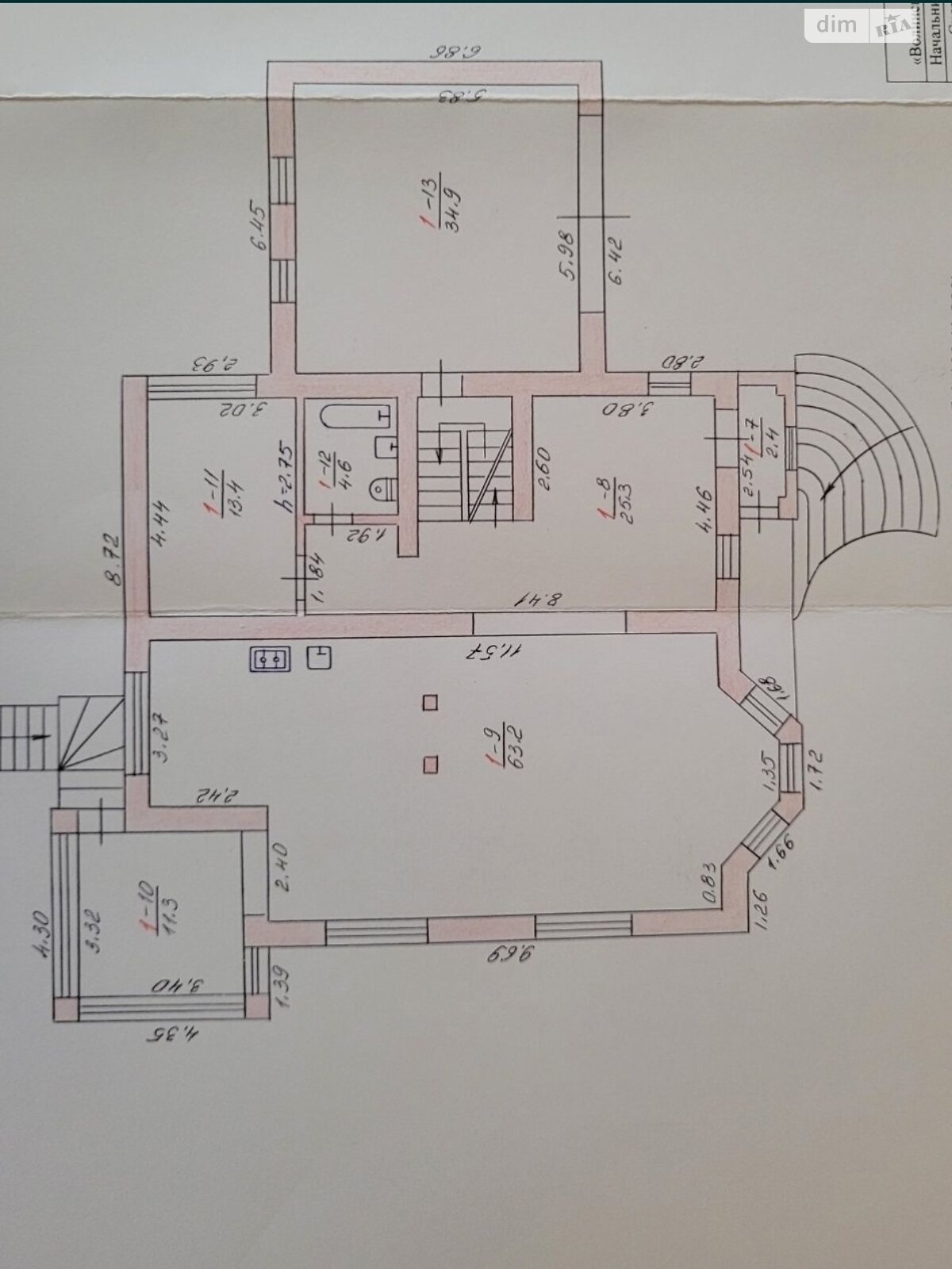 двоповерховий будинок з гаражем, 402 кв. м, кирпич. Продаж в Луцьку, район 33 мікрорайон фото 1