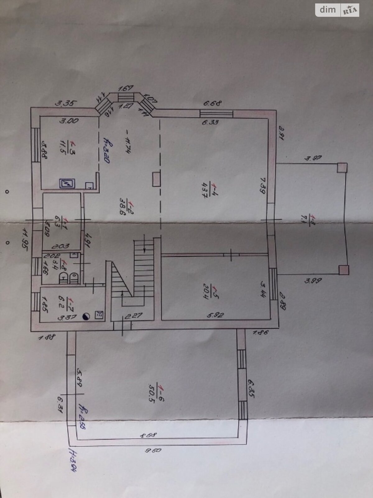 двухэтажный дом, 340 кв. м, кирпич. Продажа в Луцке район Кичкаревка фото 1