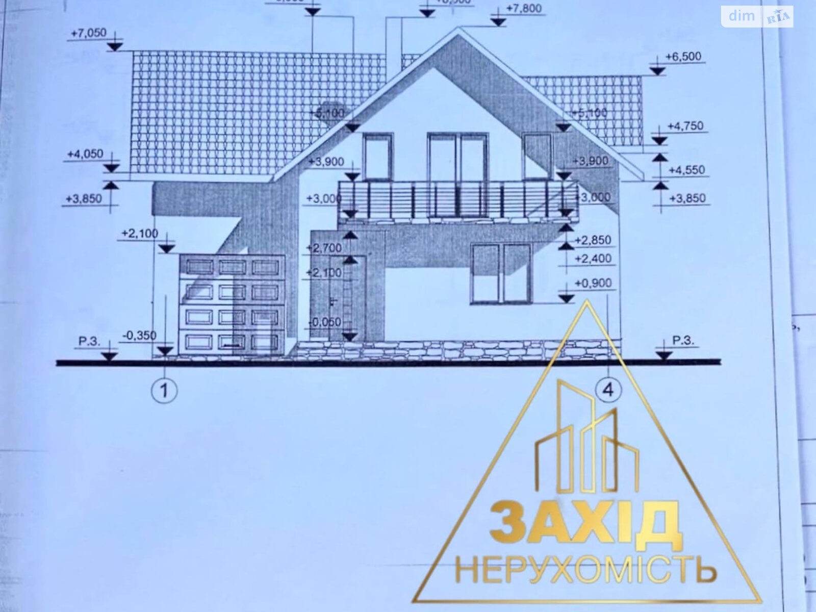 двухэтажный дом с гаражом, 120 кв. м, керамический блок. Продажа в Луцке фото 1