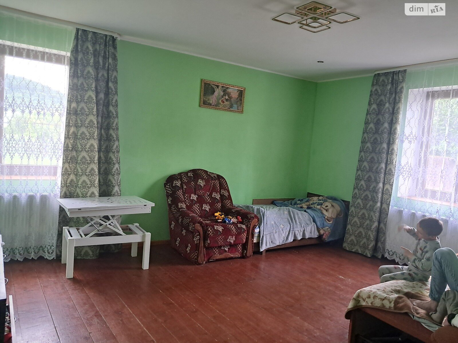 двухэтажный дом с отоплением, 140 кв. м, кирпич. Продажа в Крехове фото 1 двухэтажный дом с отоплением, 140 кв. м, кирпич. Продажа в Крехове фото 1