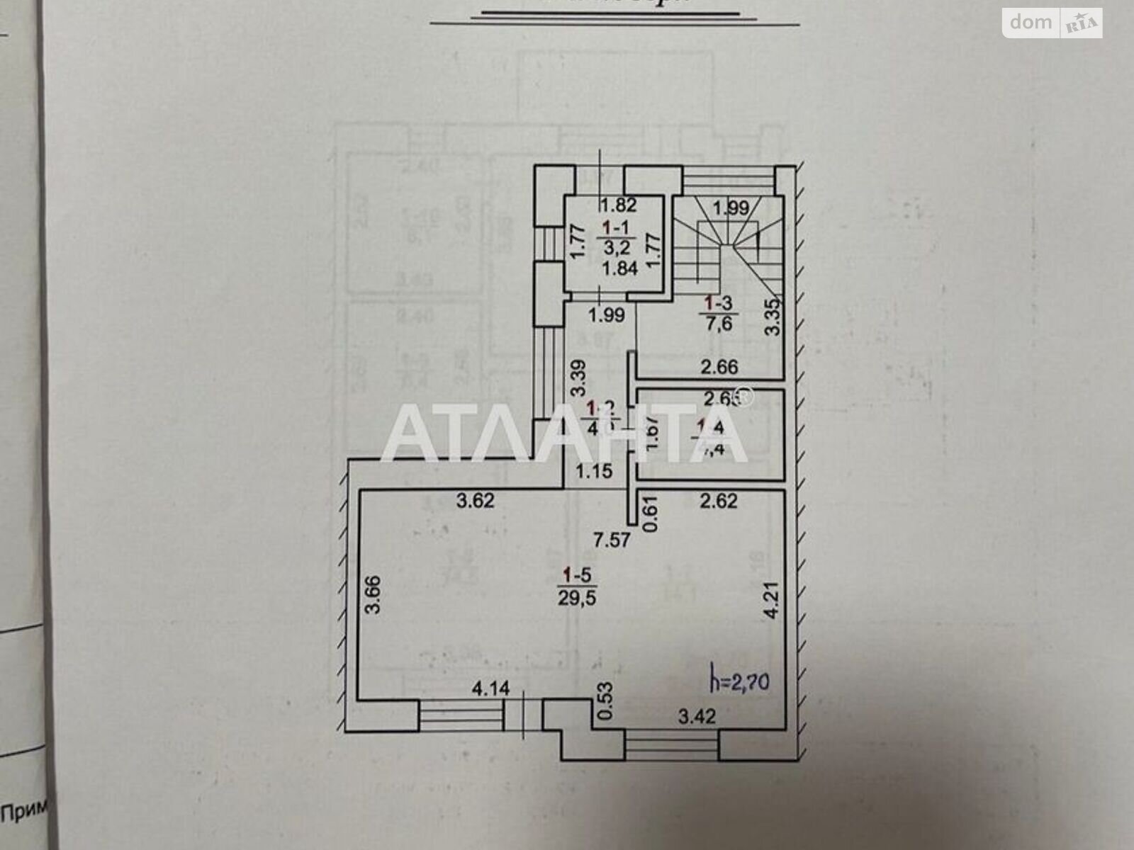 двоповерховий будинок, 114.7 кв. м, кирпич. Продаж у Липниках фото 1