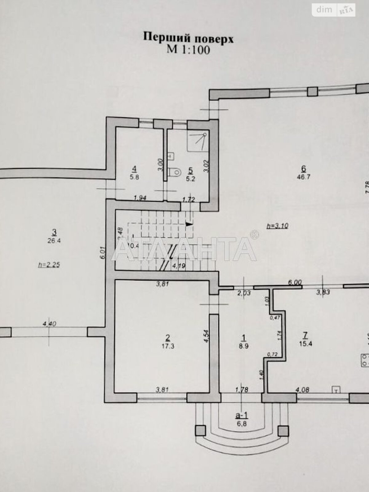 двухэтажный дом, 268 кв. м, кирпич. Продажа в Львове район Зализнычный фото 1