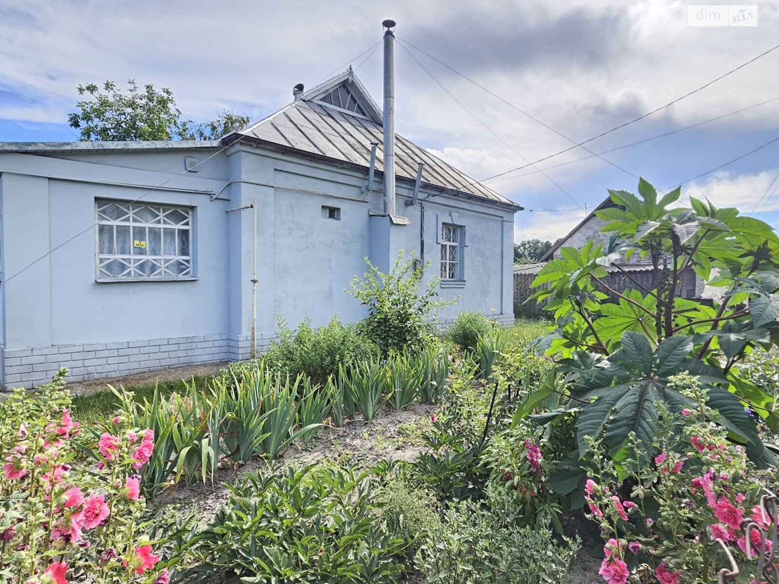 одноповерховий будинок з гаражем, 48.4 кв. м, дерево та цегла. Продаж у Гострій Могилі фото 1