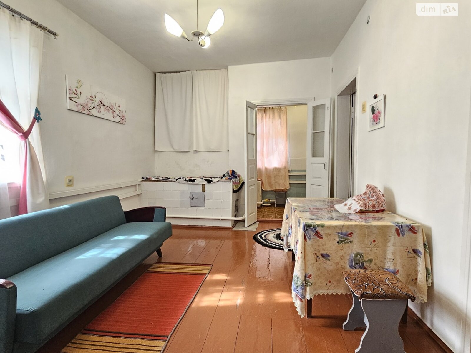 одноповерховий будинок з гаражем, 48.4 кв. м, дерево та цегла. Продаж у Гострій Могилі фото 1