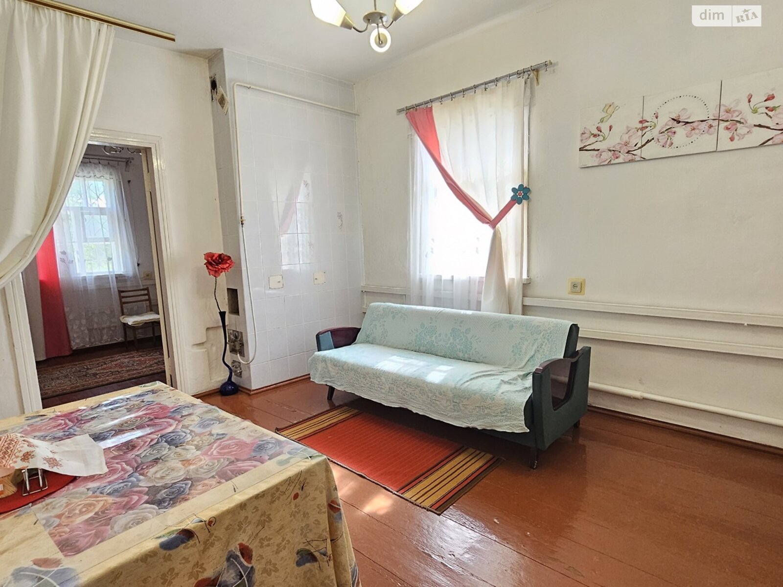 одноповерховий будинок з гаражем, 48.4 кв. м, дерево та цегла. Продаж у Гострій Могилі фото 1