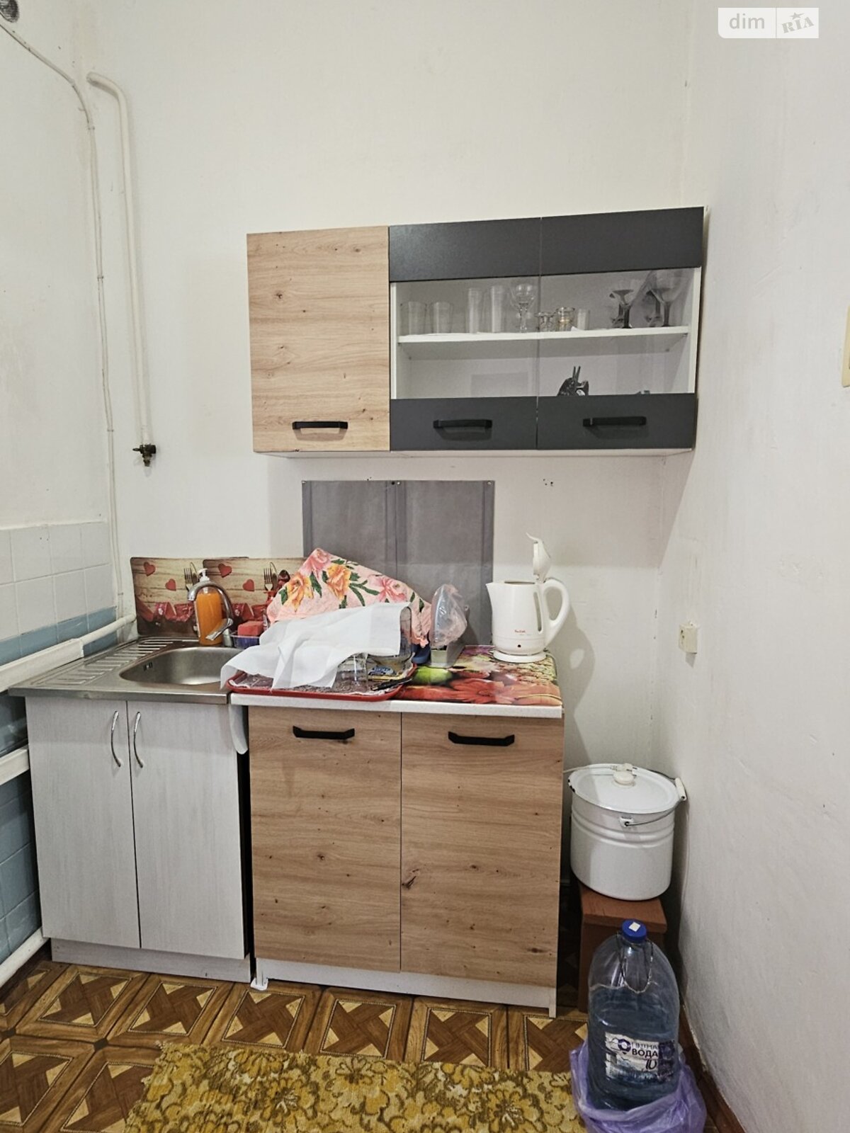 одноповерховий будинок з гаражем, 48.4 кв. м, дерево та цегла. Продаж у Гострій Могилі фото 1