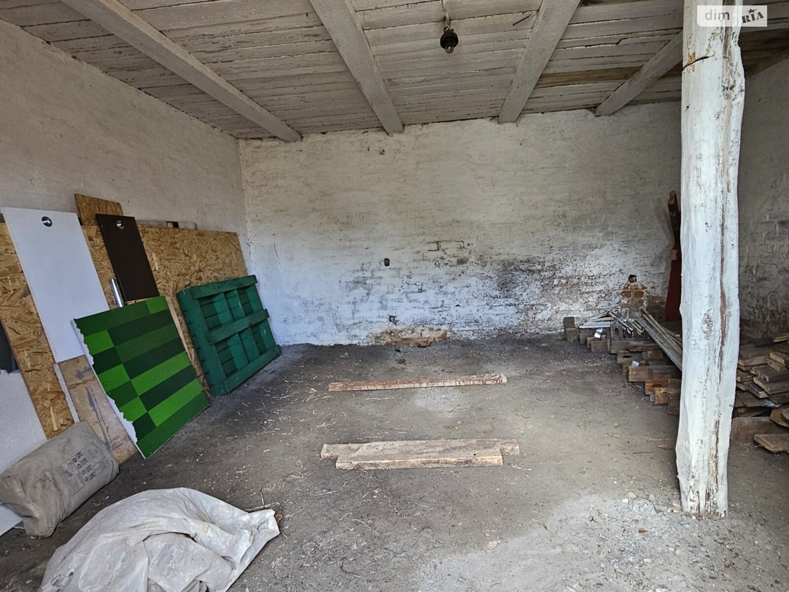 одноповерховий будинок з гаражем, 48.4 кв. м, дерево та цегла. Продаж у Гострій Могилі фото 1