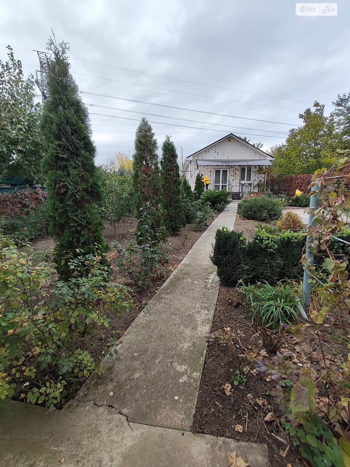 одноповерховий будинок бесідка, 55 кв. м, піноблок. Продаж у Любимівці фото 1