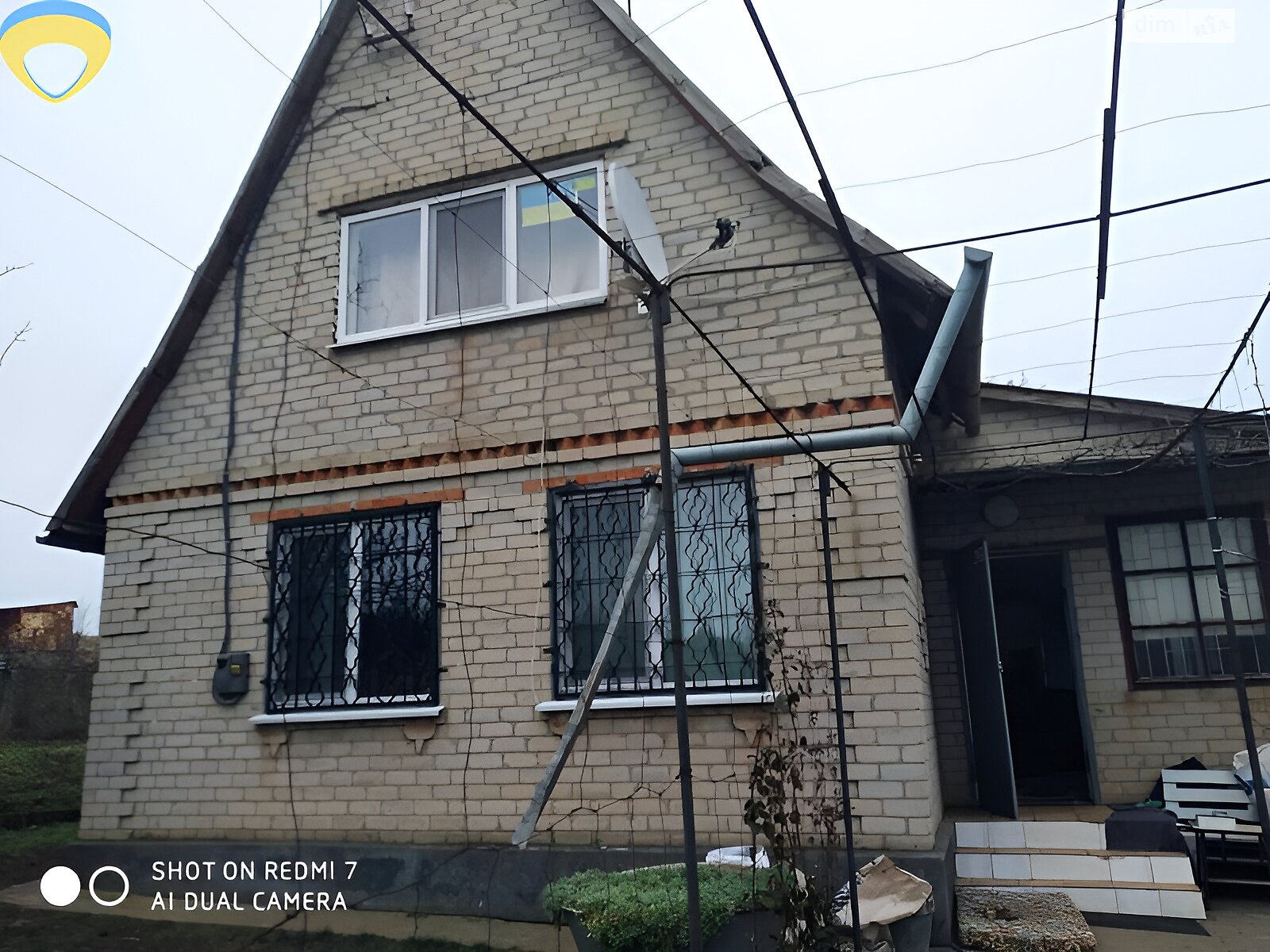 двоповерховий будинок, 81.3 кв. м, ракушняк. Продаж у Любополі фото 1 двоповерховий будинок, 81.3 кв. м, ракушняк. Продаж у Любополі фото 1