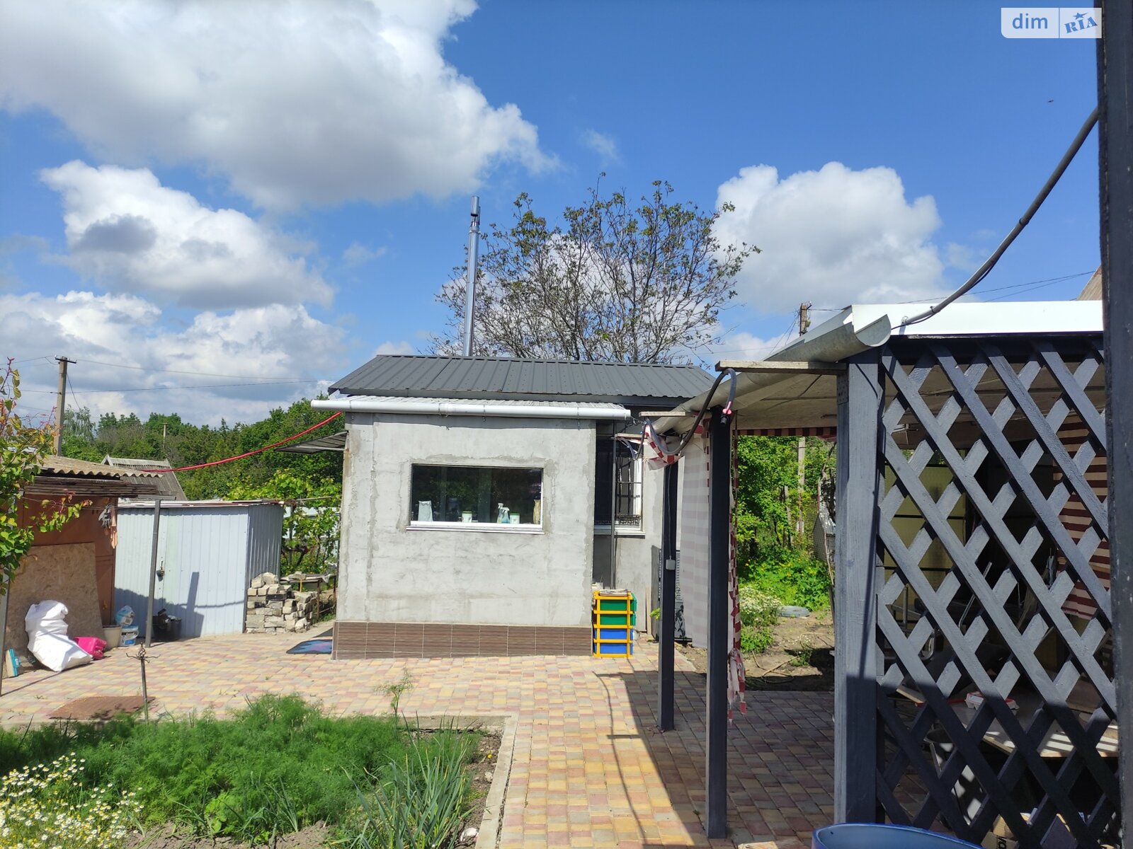 одноповерховий будинок бесідка, 28 кв. м, ракушняк. Продаж у Любополі фото 1