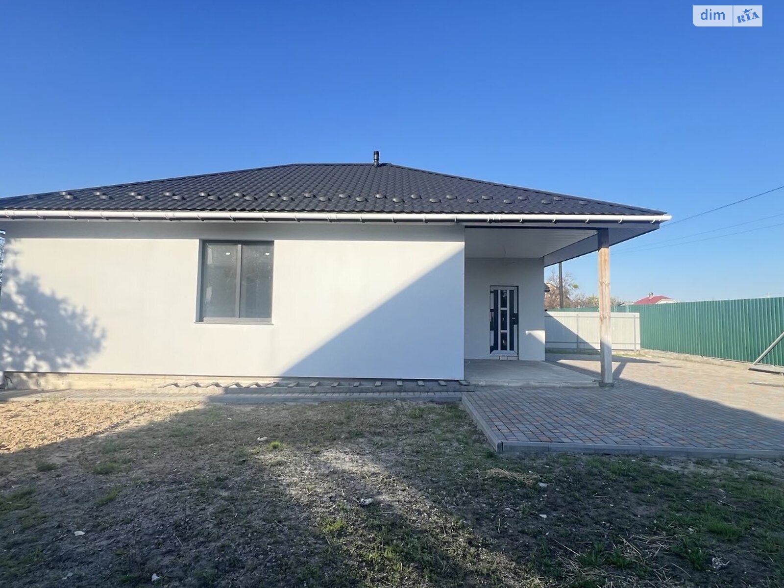 одноповерховий будинок, 81 кв. м, газобетон. Продаж у Лютіжі фото 1 одноповерховий будинок, 81 кв. м, газобетон. Продаж у Лютіжі фото 1