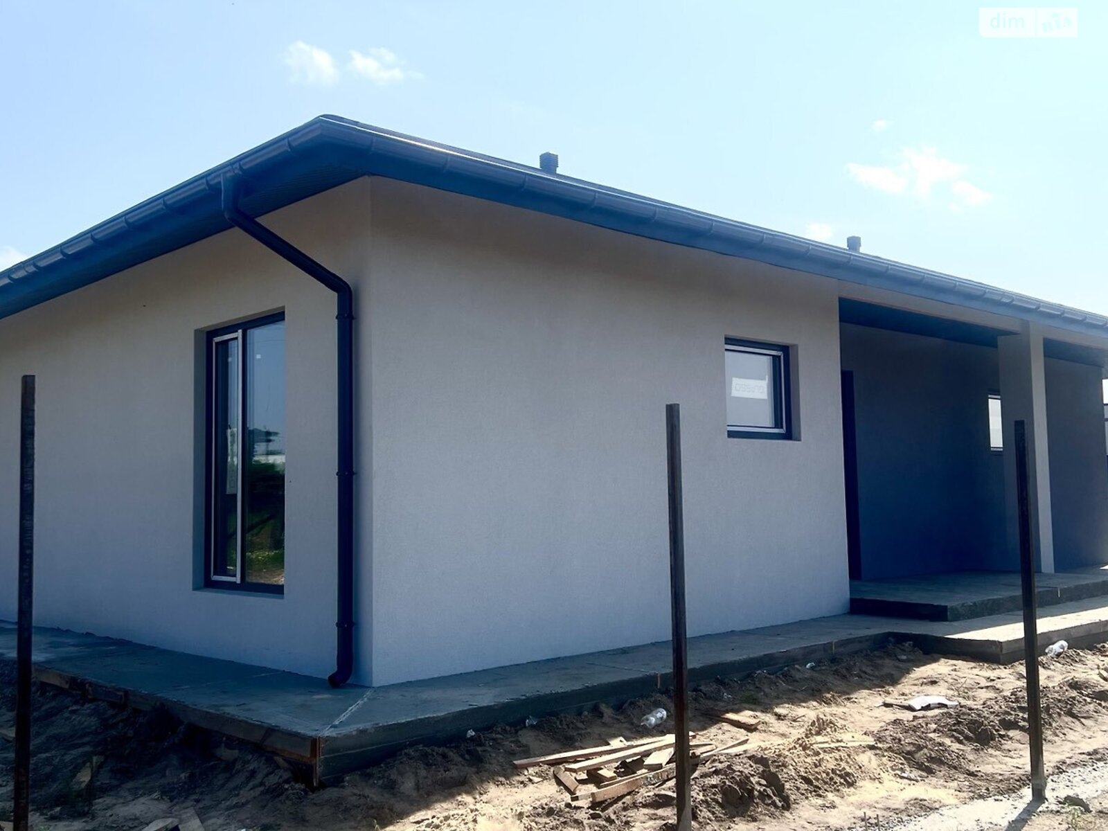одноповерховий будинок, 105 кв. м, газобетон. Продаж у Лютіжі фото 1 одноповерховий будинок, 105 кв. м, газобетон. Продаж у Лютіжі фото 1