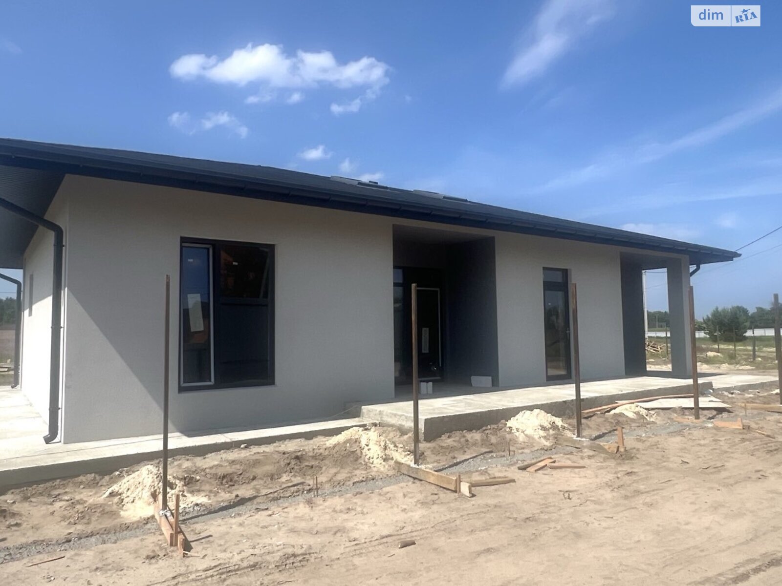 одноповерховий будинок, 105 кв. м, газобетон. Продаж у Лютіжі фото 1 одноповерховий будинок, 105 кв. м, газобетон. Продаж у Лютіжі фото 1