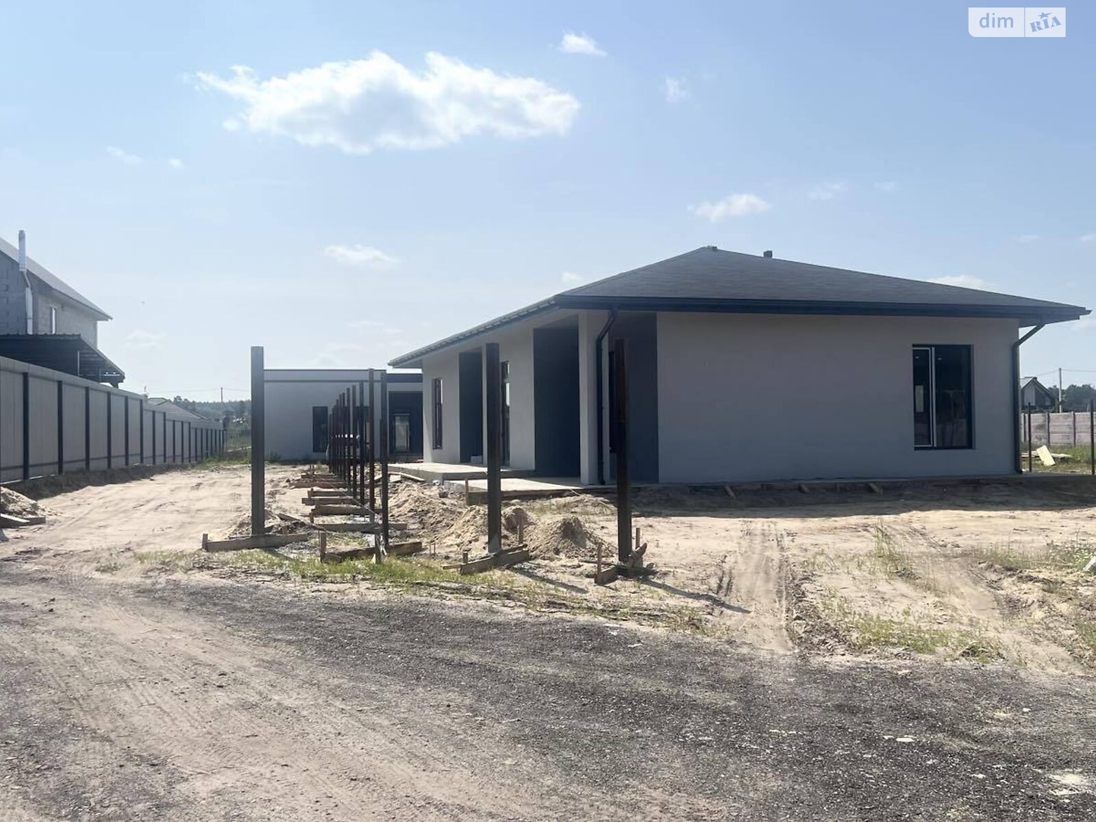 одноповерховий будинок, 105 кв. м, газобетон. Продаж у Лютіжі фото 1 одноповерховий будинок, 105 кв. м, газобетон. Продаж у Лютіжі фото 1