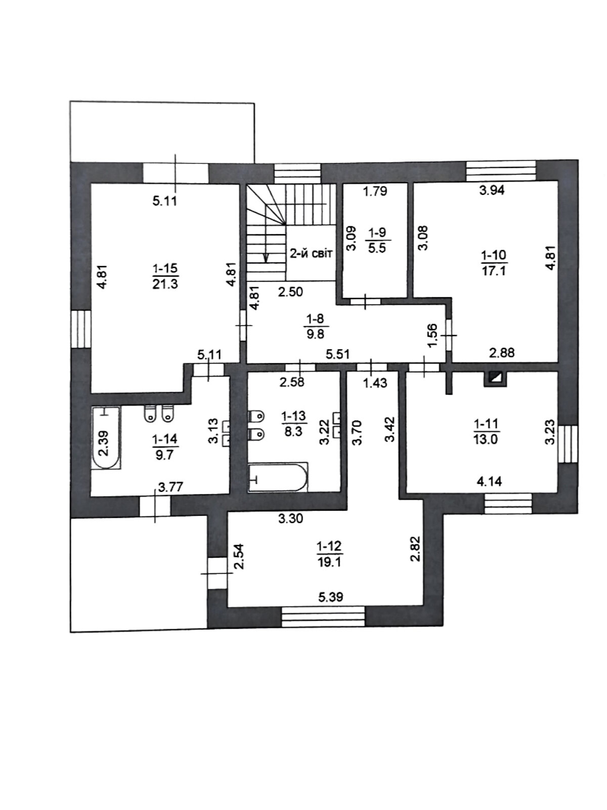 двоповерховий будинок з гаражем, 227.2 кв. м, цегла. Продаж у Лютіжі фото 1 двоповерховий будинок з гаражем, 227.2 кв. м, цегла. Продаж у Лютіжі фото 1