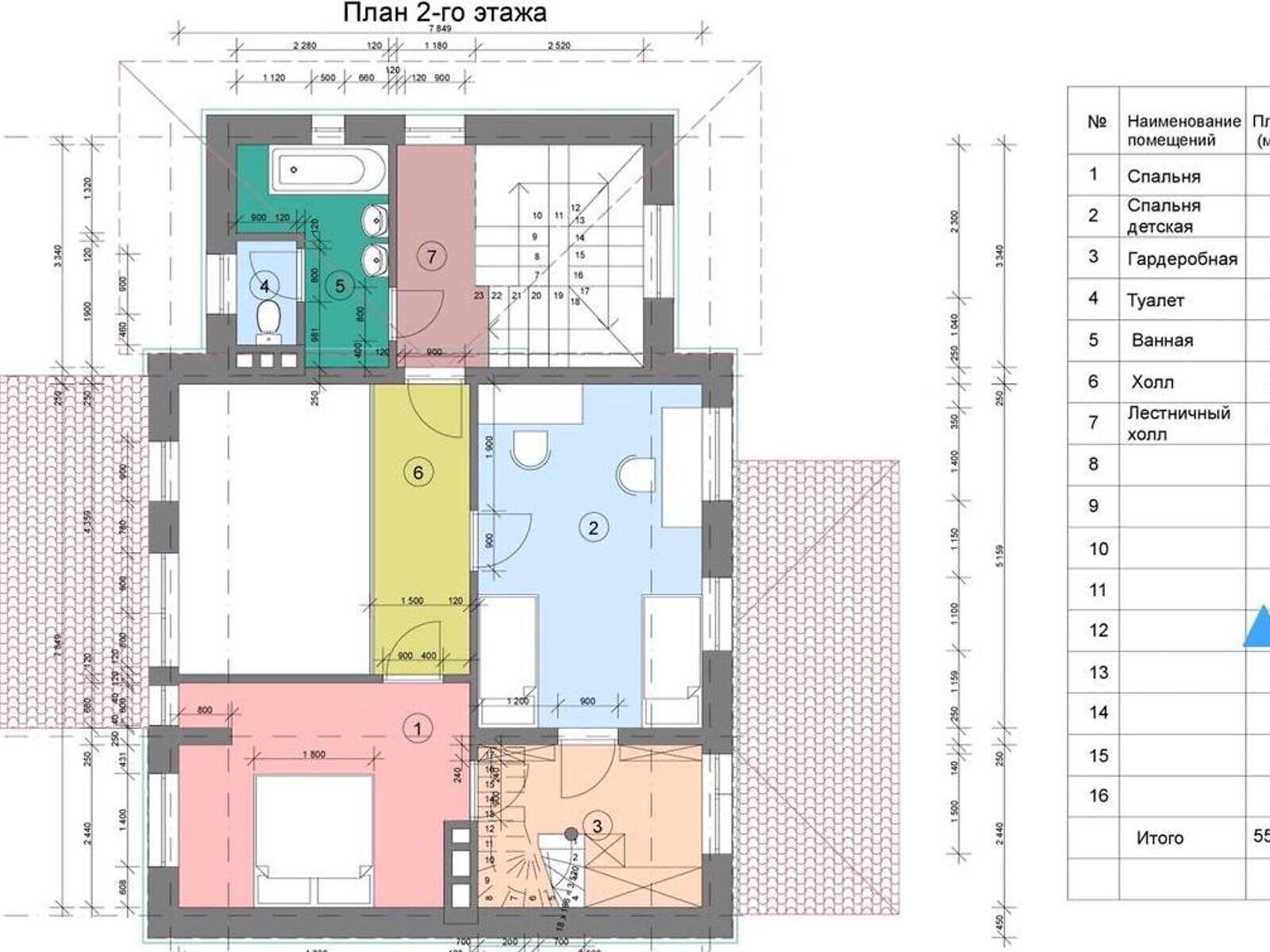 трехэтажный дом, 163 кв. м, газобетон. Продажа в Лютиже фото 1