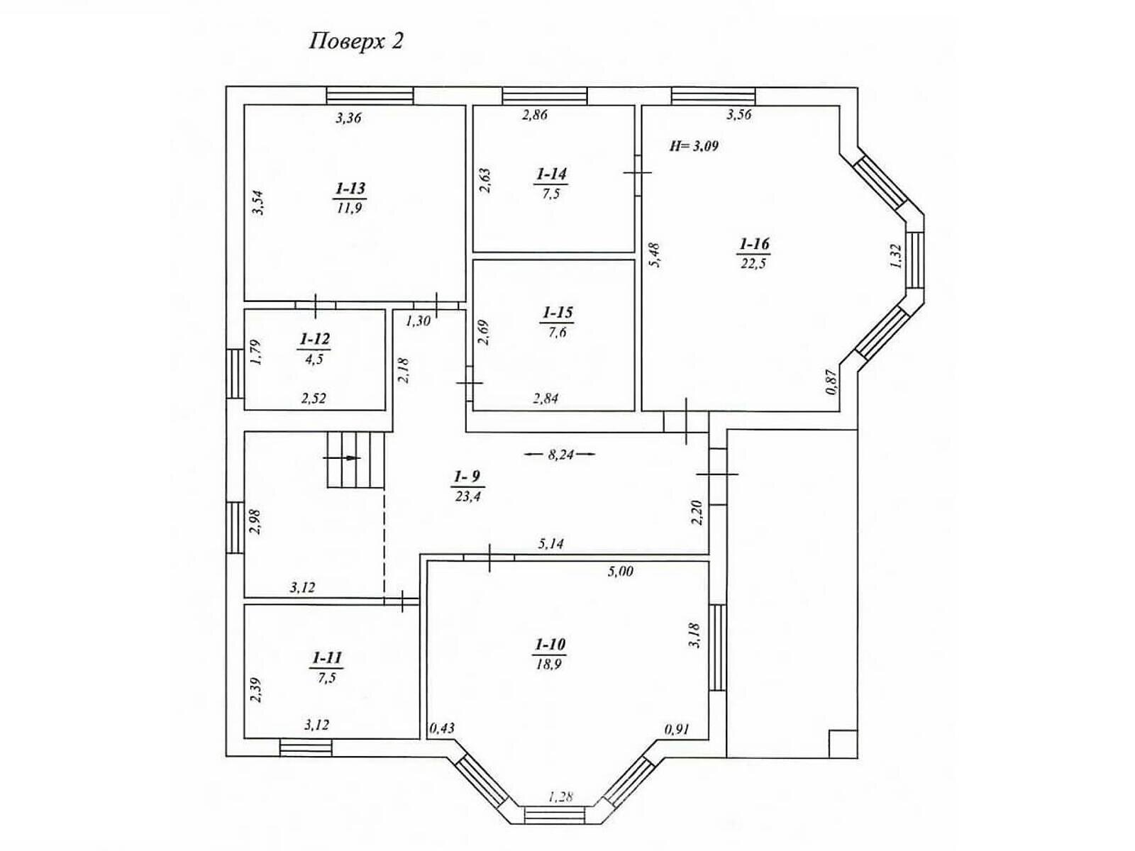 двухэтажный дом, 209 кв. м, кирпич. Продажа в Макарове район Березовка фото 1