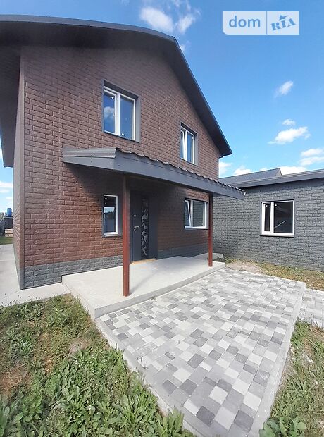 двухэтажный дом с камином, 130 кв. м, газобетон. Продажа в Макарове район Березовка фото 1 двухэтажный дом с камином, 130 кв. м, газобетон. Продажа в Макарове район Березовка фото 1