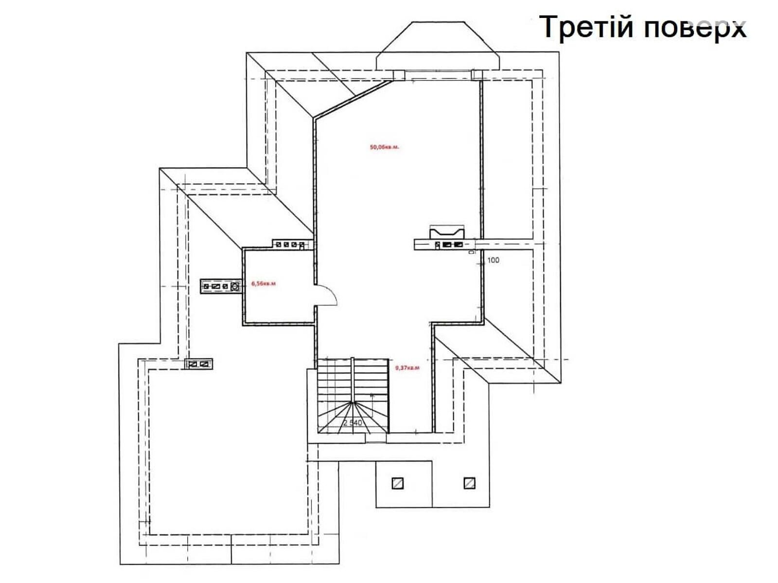 трехэтажный дом, 350 кв. м, кирпич. Продажа в Макарове район Березовка фото 1