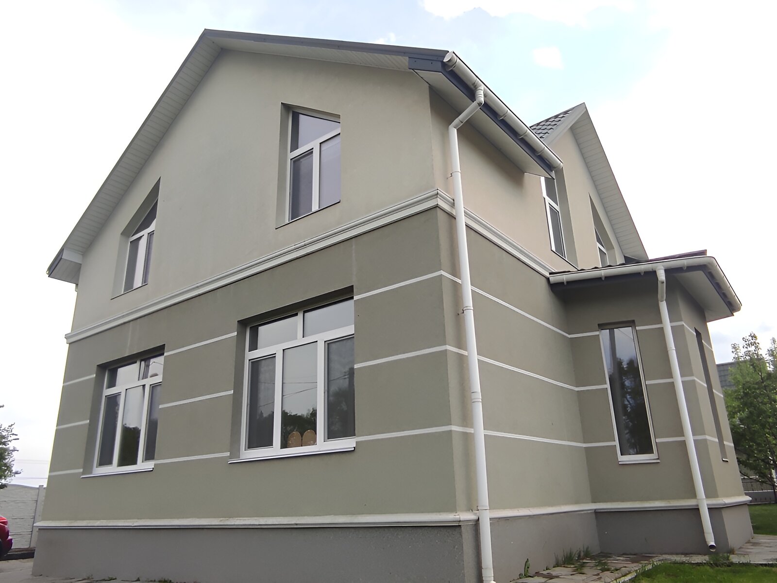 двухэтажный дом беседка, 150 кв. м, газобетон. Продажа в Макарове фото 1 двухэтажный дом беседка, 150 кв. м, газобетон. Продажа в Макарове фото 1