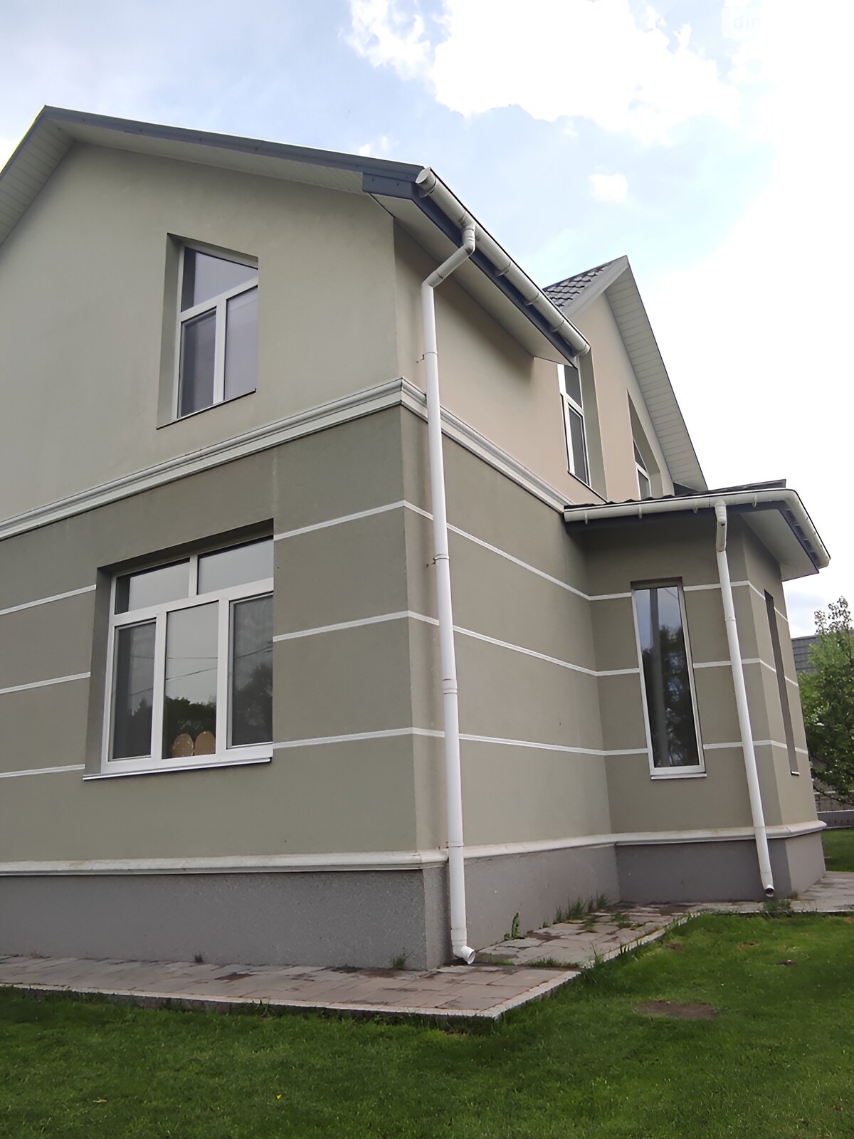 двухэтажный дом беседка, 150 кв. м, газобетон. Продажа в Макарове фото 1 двухэтажный дом беседка, 150 кв. м, газобетон. Продажа в Макарове фото 1