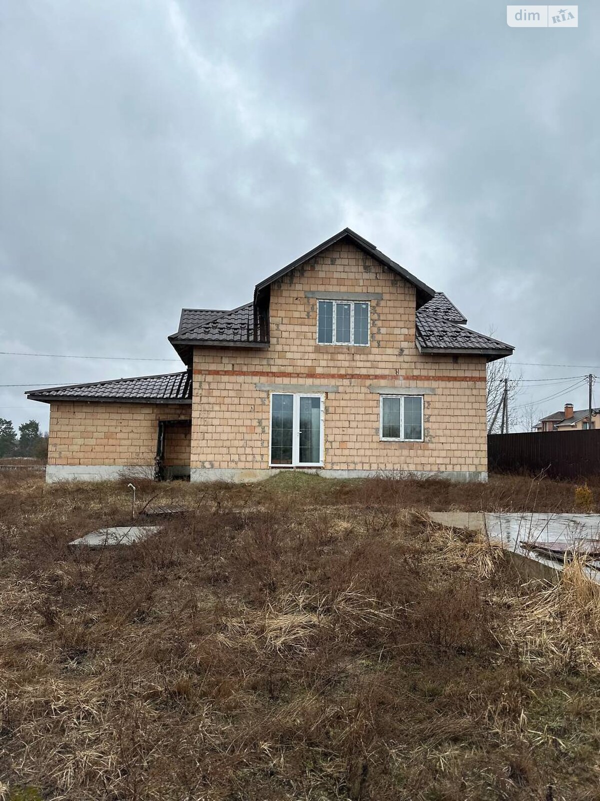 двоповерховий будинок з балконом, 211.9 кв. м, поротерм. Продаж у Макарові фото 1