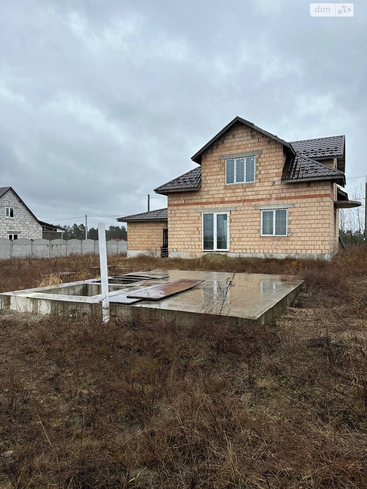 двоповерховий будинок з балконом, 211.9 кв. м, поротерм. Продаж у Макарові фото 1