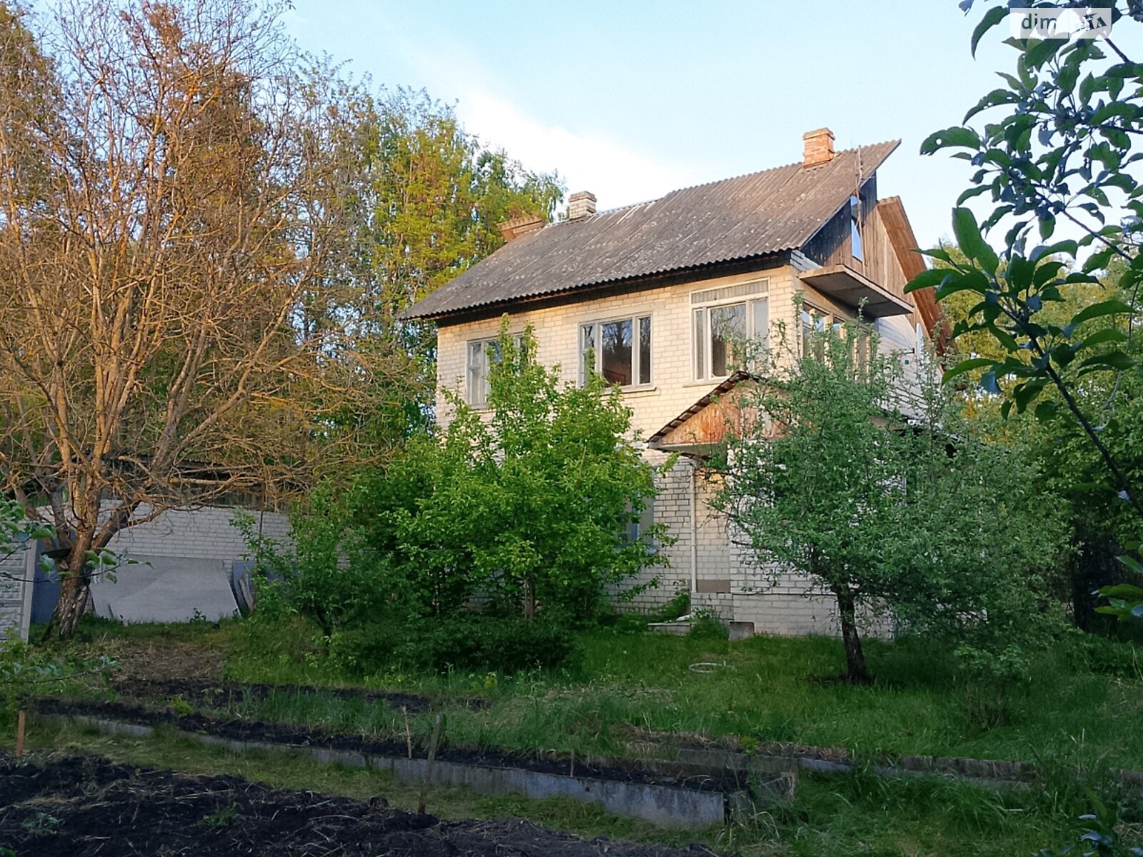 двоповерховий будинок з верандою, 100 кв. м, цегла. Продаж у Макишині фото 1 двоповерховий будинок з верандою, 100 кв. м, цегла. Продаж у Макишині фото 1