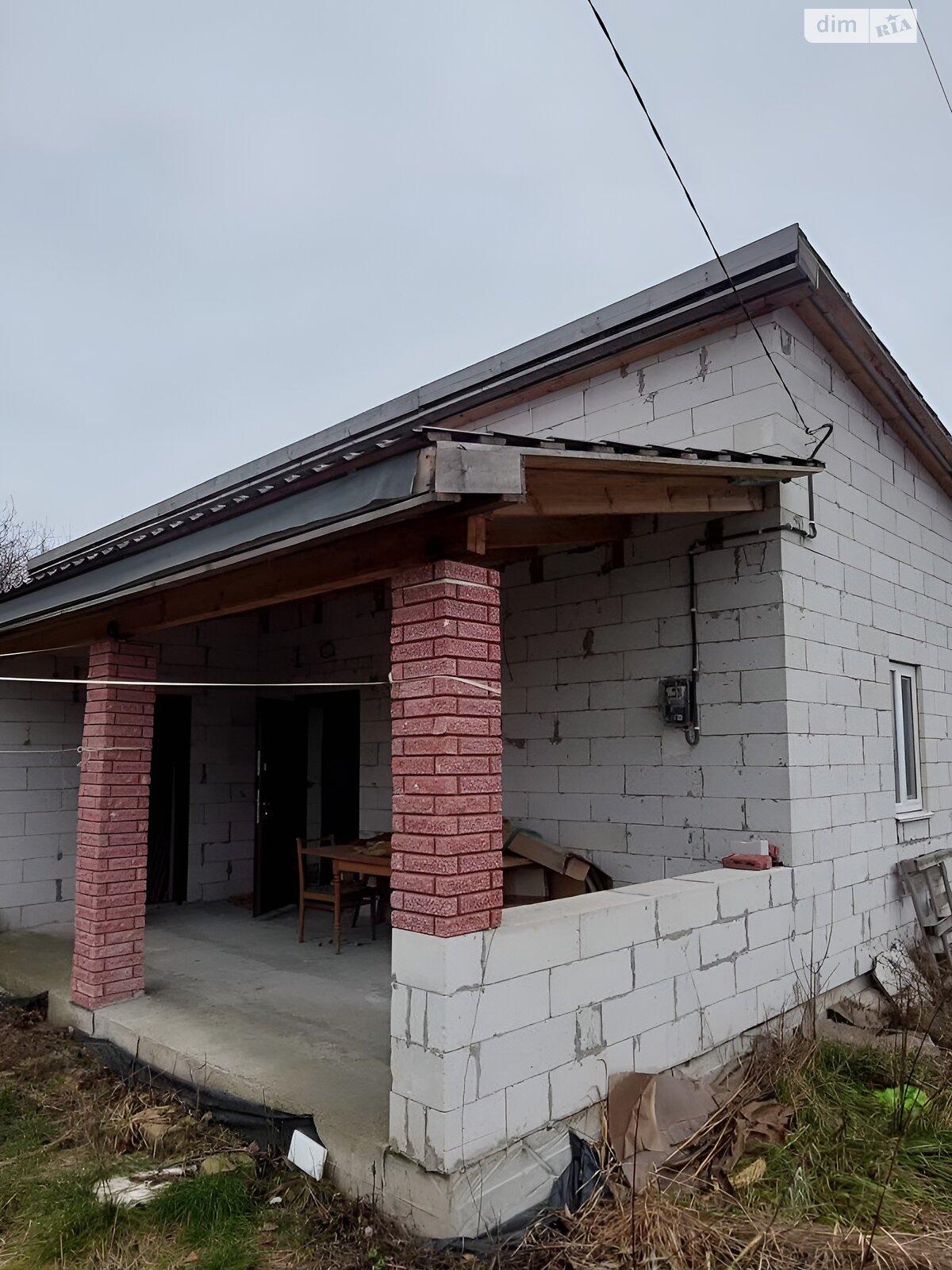 одноповерховий будинок, 120 кв. м, піноблок. Продаж у Малій Березанці фото 1 одноповерховий будинок, 120 кв. м, піноблок. Продаж у Малій Березанці фото 1