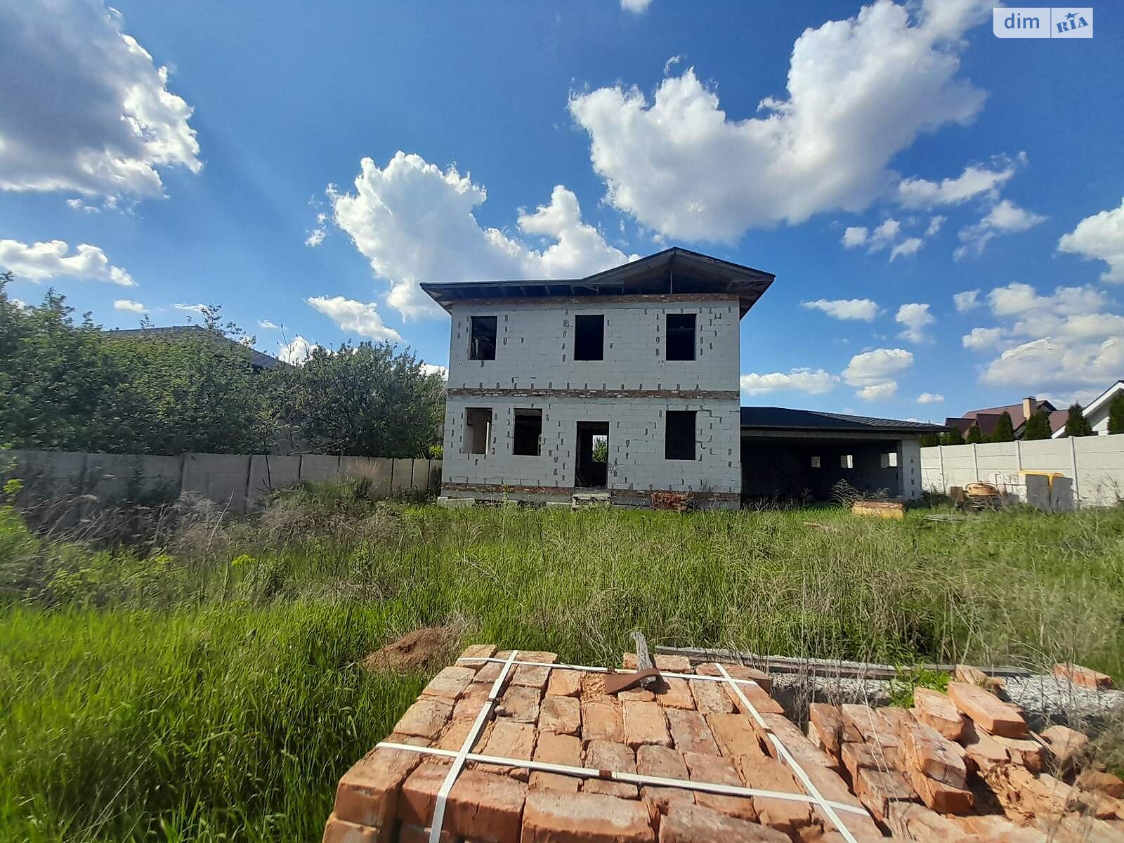 двоповерховий будинок з верандою, 220 кв. м, пеноблок. Продаж у Малій Данилівці фото 1 двоповерховий будинок з верандою, 220 кв. м, пеноблок. Продаж у Малій Данилівці фото 1