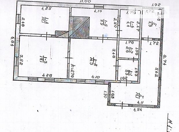 одноэтажный дом с садом, 75.9 кв. м, кирпич. Продажа в Йосиповке фото 1 одноэтажный дом с садом, 75.9 кв. м, кирпич. Продажа в Йосиповке фото 1