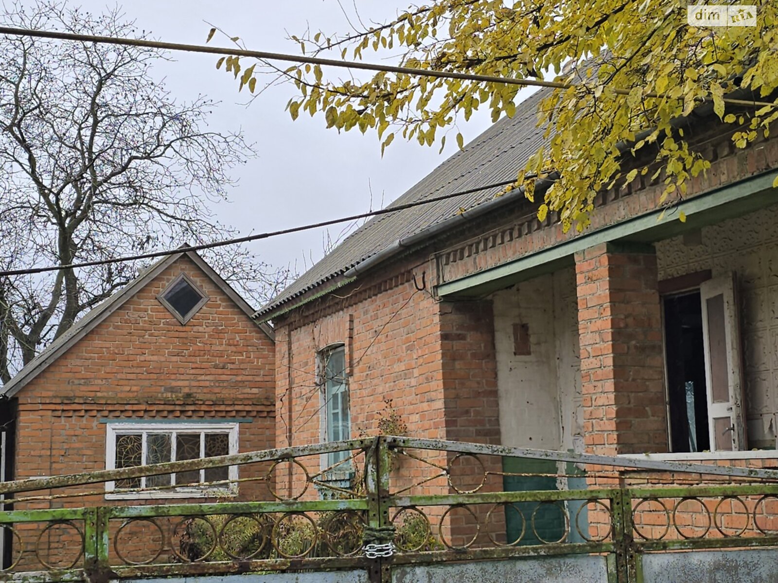 одноэтажный дом с верандой, 56.4 кв. м, кирпич. Продажа в Малых Крушлинцах фото 1 одноэтажный дом с верандой, 56.4 кв. м, кирпич. Продажа в Малых Крушлинцах фото 1