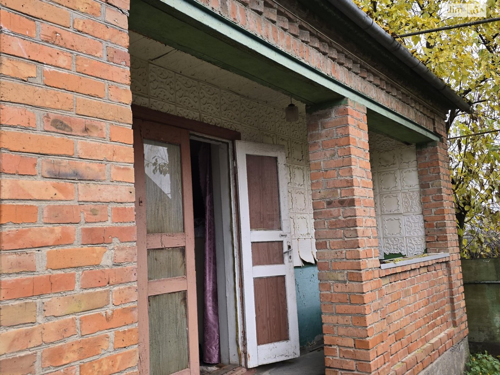 одноэтажный дом с верандой, 56.4 кв. м, кирпич. Продажа в Малых Крушлинцах фото 1 одноэтажный дом с верандой, 56.4 кв. м, кирпич. Продажа в Малых Крушлинцах фото 1