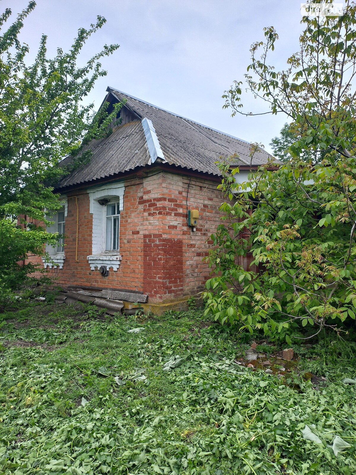 одноэтажный дом с верандой, 50 кв. м, кирпич. Продажа в Малых Крушлинцах фото 1 одноэтажный дом с верандой, 50 кв. м, кирпич. Продажа в Малых Крушлинцах фото 1