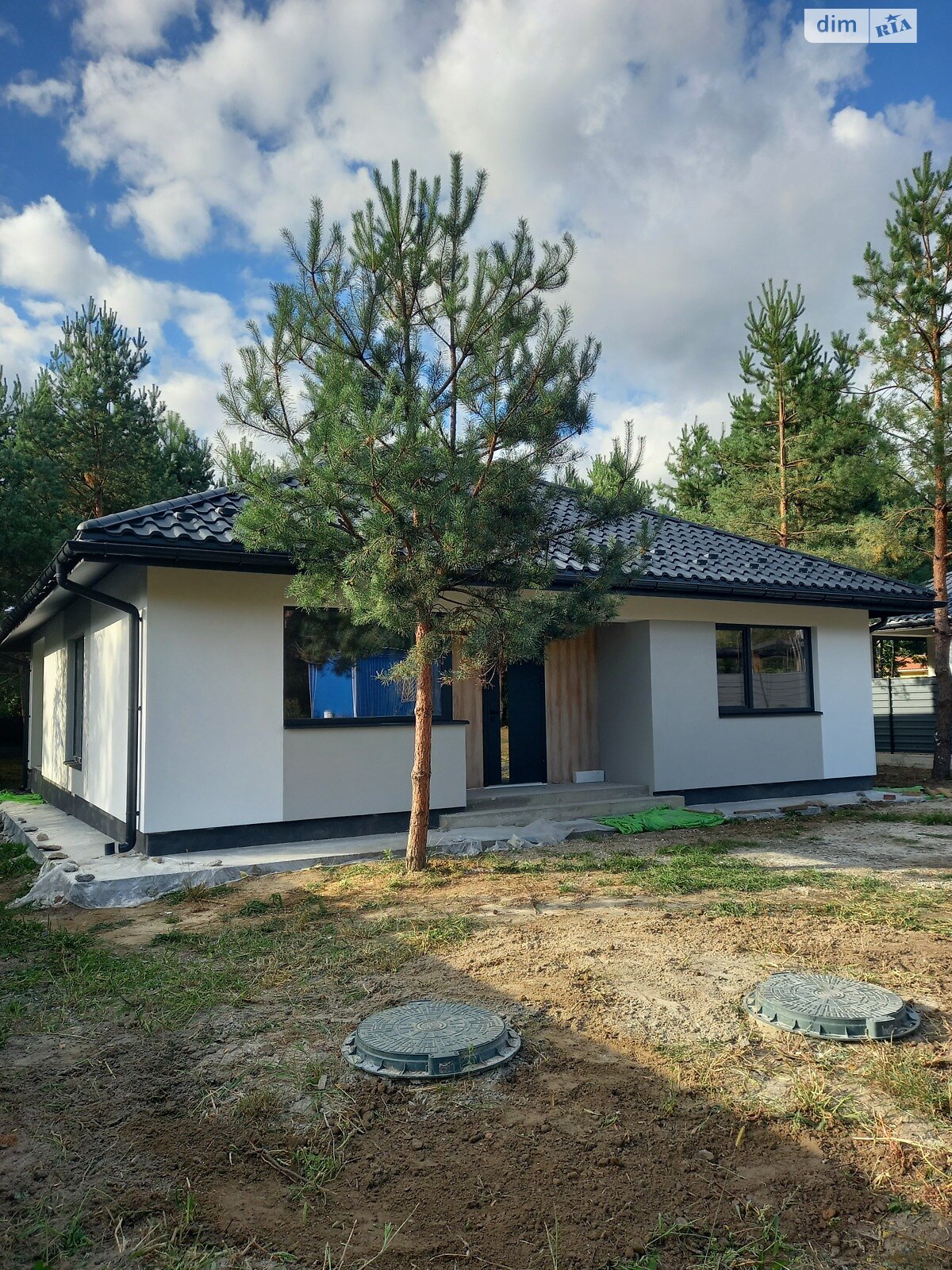 одноповерховий будинок, 119 кв. м, газобетон. Продаж у Малютянці фото 1