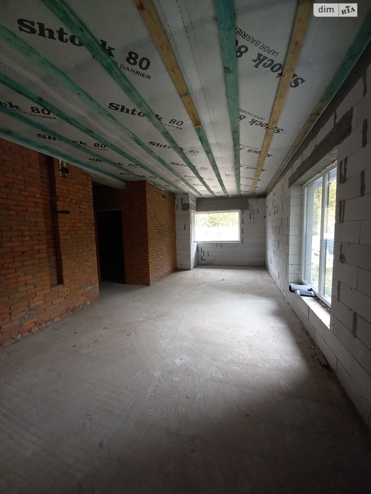 одноповерховий будинок, 119 кв. м, газобетон. Продаж у Малютянці фото 1