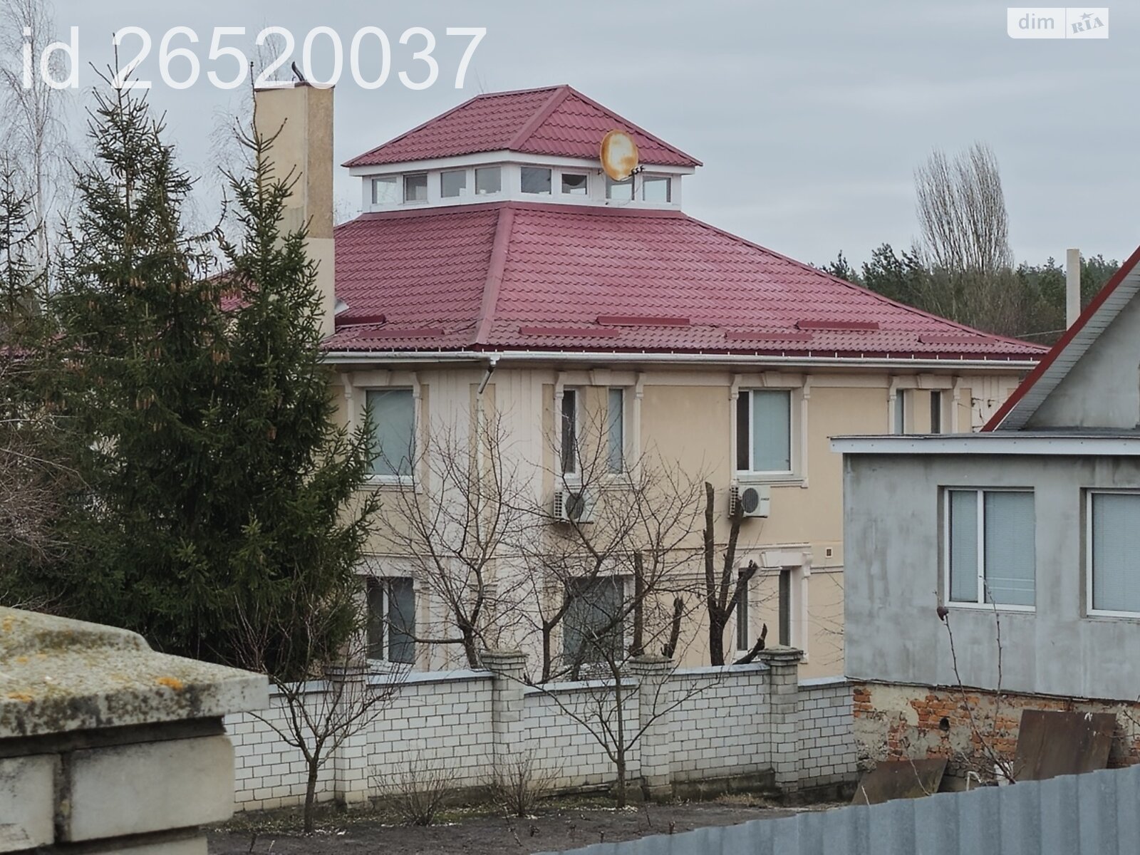 двухэтажный дом с гаражом, 340 кв. м, кирпич. Продажа в Малютянке фото 1