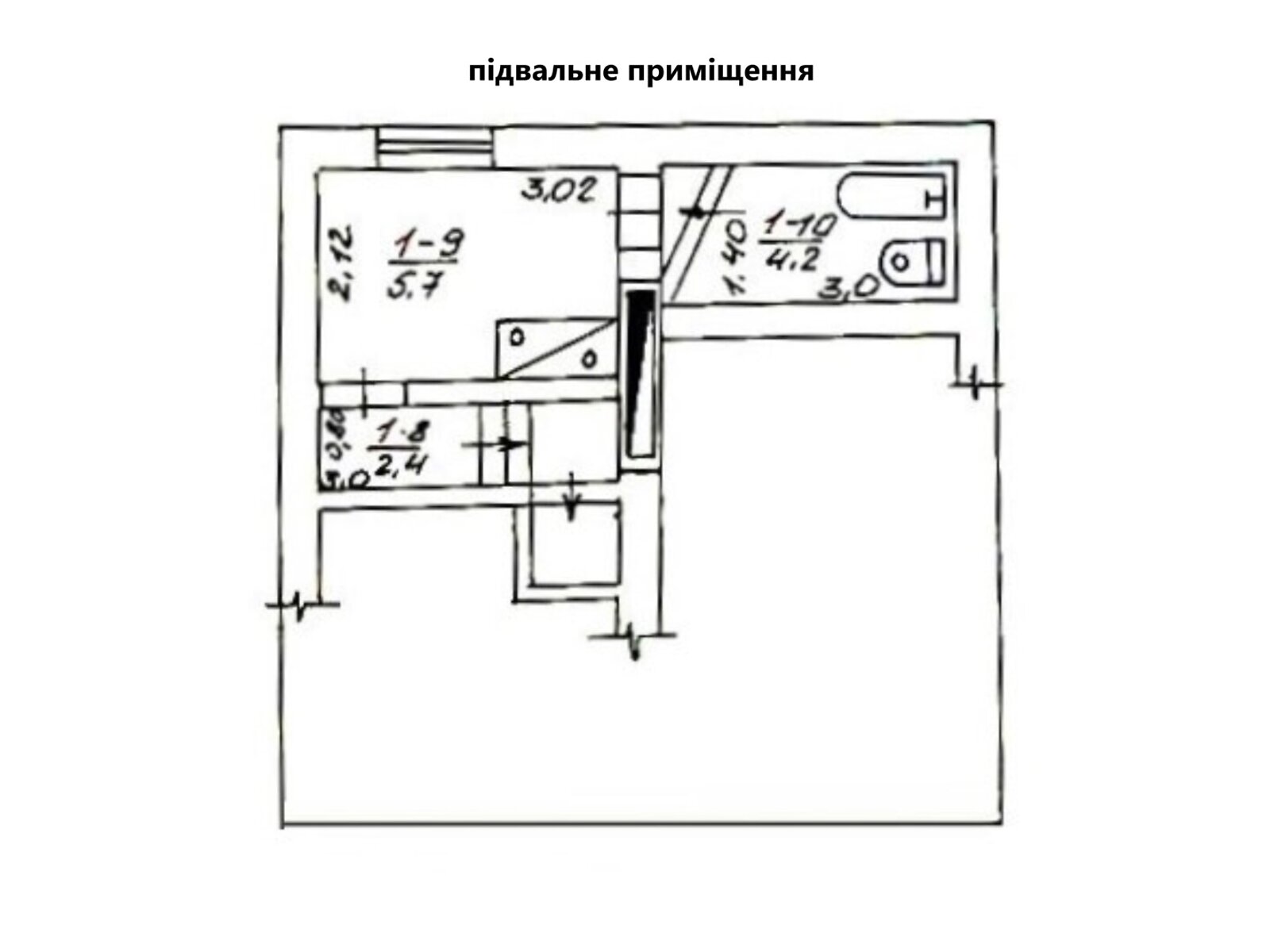 двоповерховий будинок з опаленням, 65.5 кв. м, цегла. Продаж у Малому Тростянці фото 1