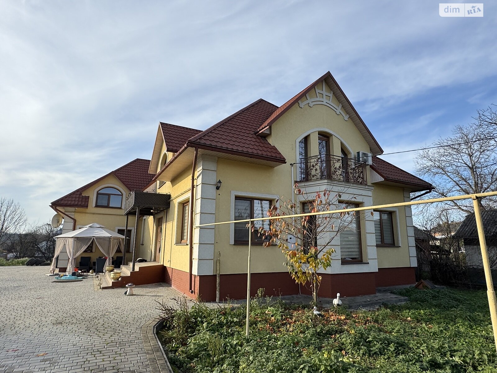 двоповерховий будинок з балконом, 395 кв. м, цегла. Продаж у Мамаївцах фото 1