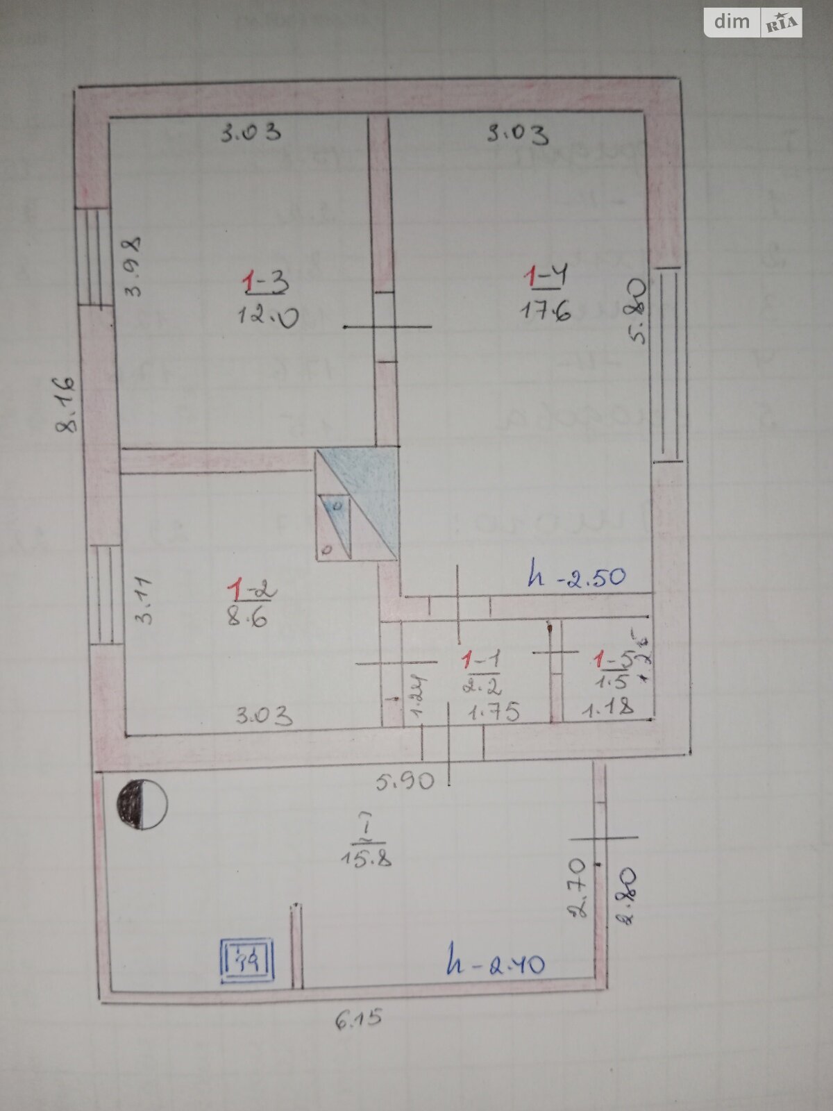 одноповерховий будинок з опаленням, 75.5 кв. м, ракушняк. Продаж у Мар’ївці фото 1 одноповерховий будинок з опаленням, 75.5 кв. м, ракушняк. Продаж у Мар’ївці фото 1