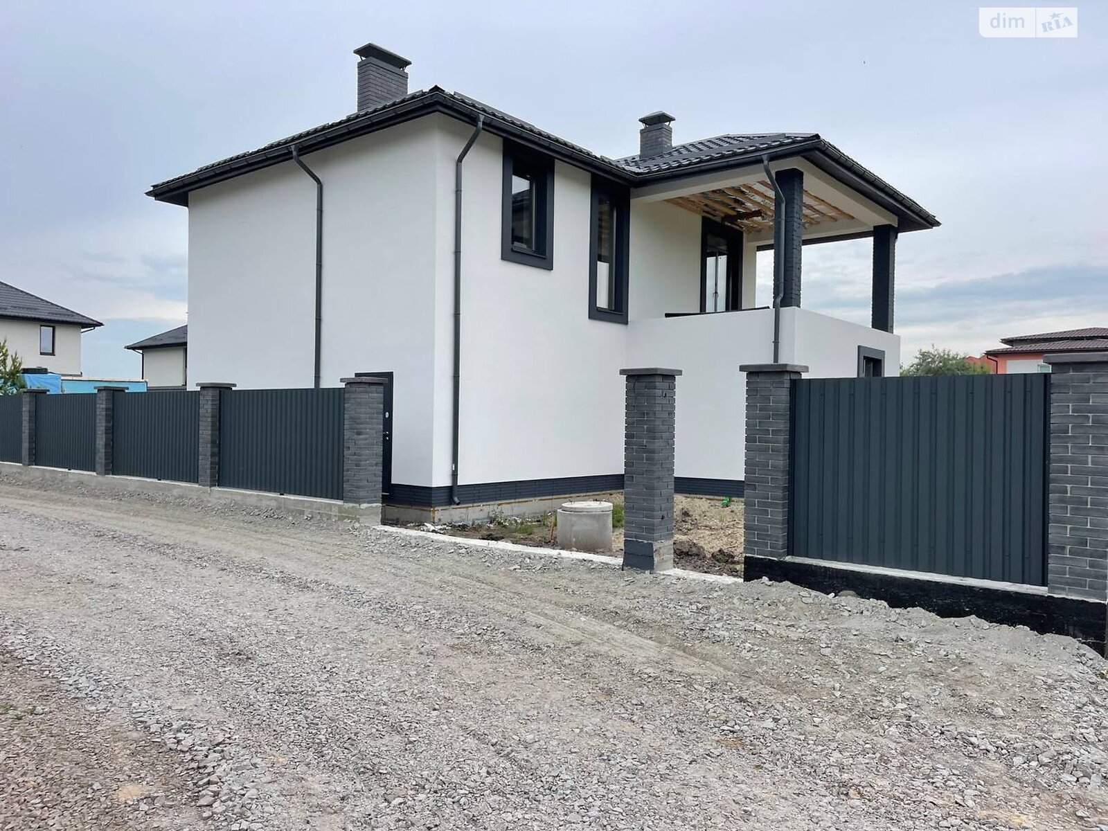 двухэтажный дом, 180 кв. м, керамический блок. Продажа в Мархалевке фото 1 двухэтажный дом, 180 кв. м, керамический блок. Продажа в Мархалевке фото 1