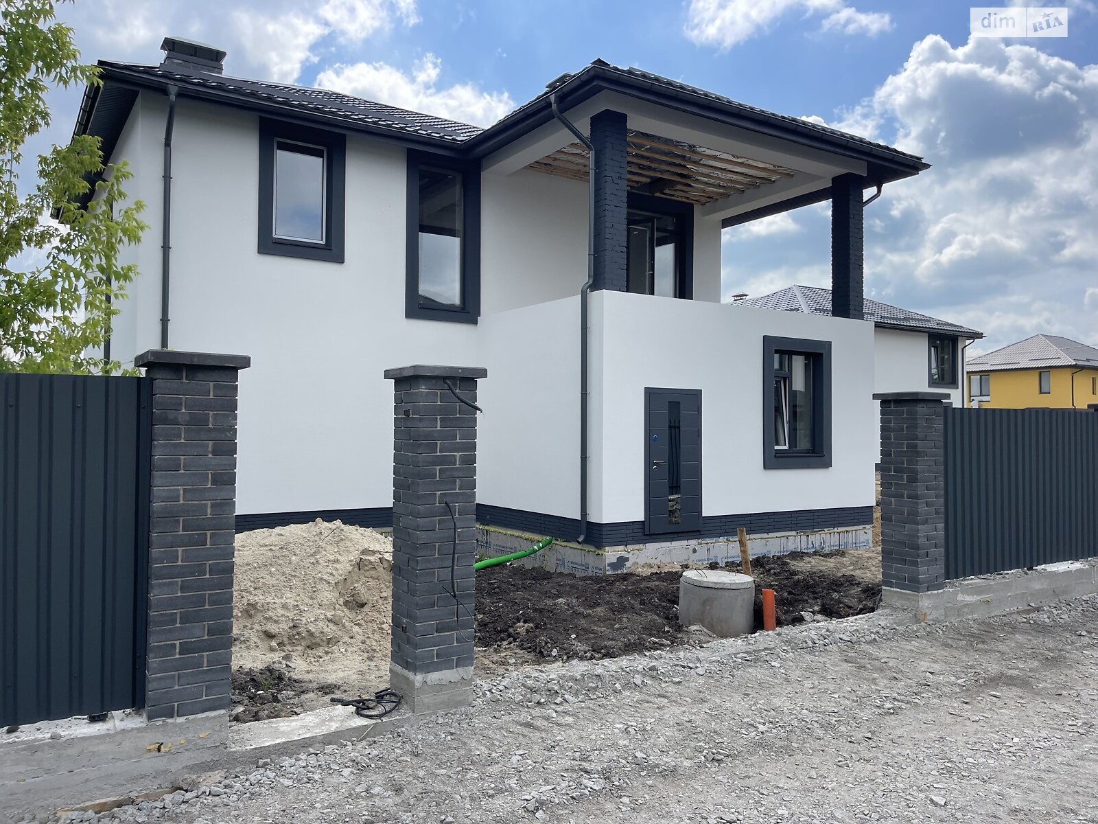 двухэтажный дом, 180 кв. м, керамический блок. Продажа в Мархалевке фото 1 двухэтажный дом, 180 кв. м, керамический блок. Продажа в Мархалевке фото 1