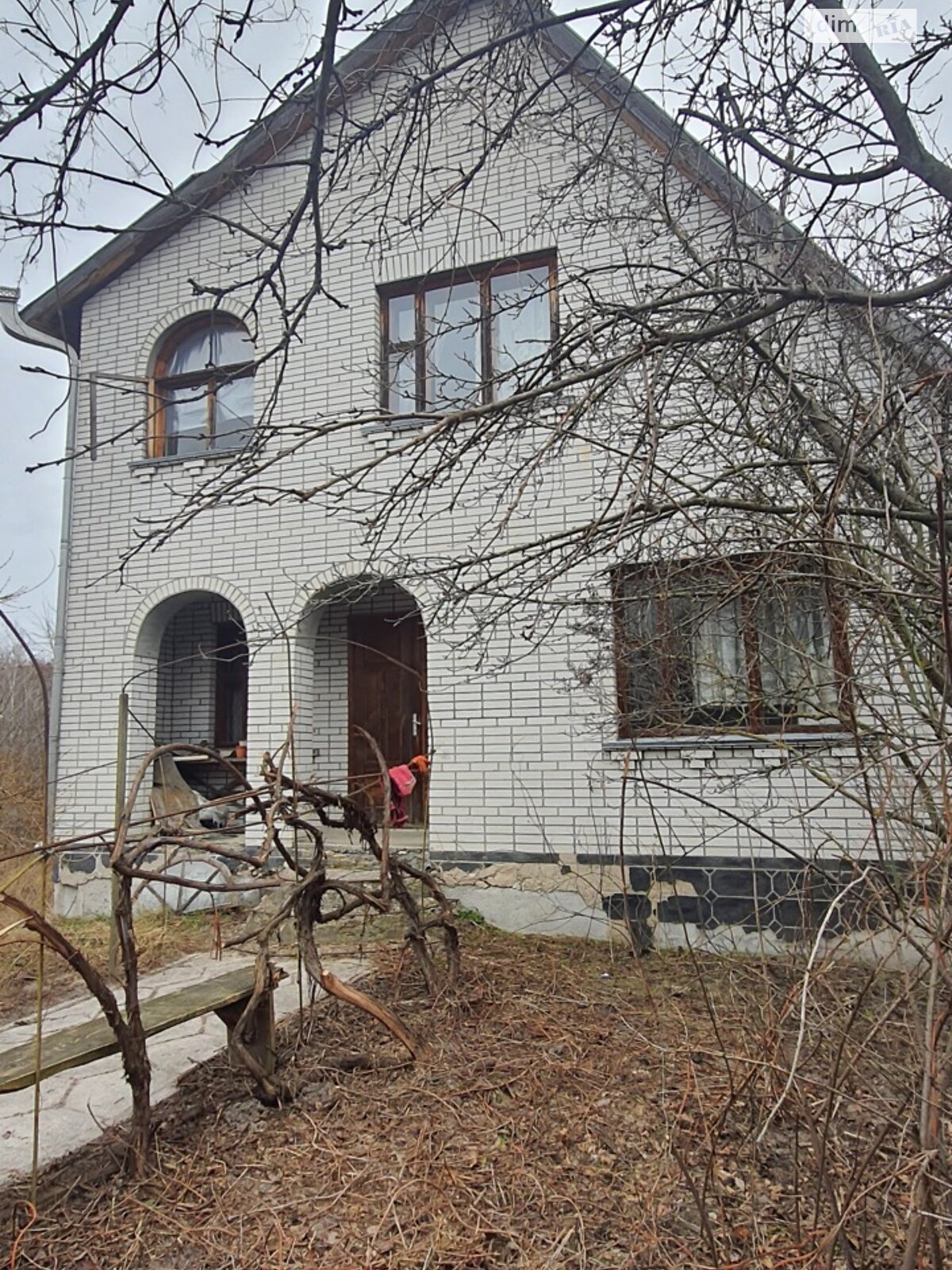двухэтажный дом с мансардой, 214 кв. м, кирпич силикатный. Продажа в Мархалевке фото 1