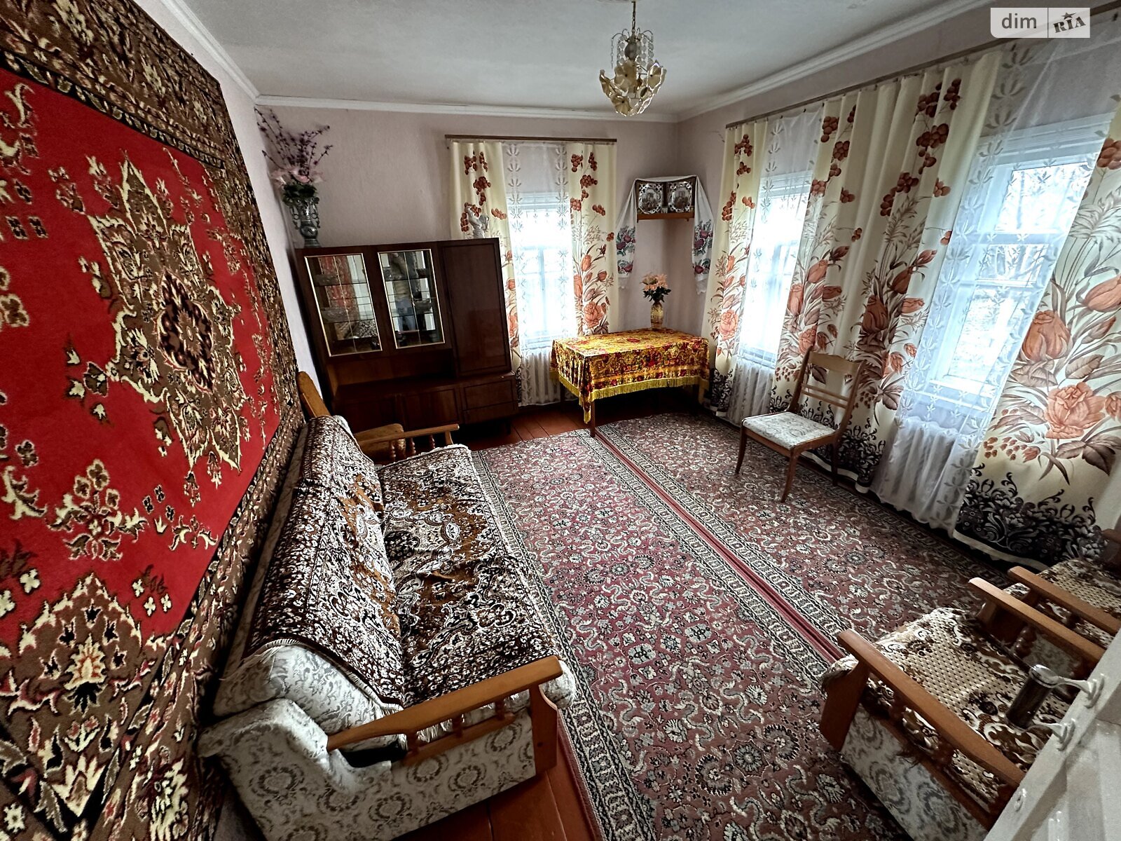одноэтажный дом, 95 кв. м, дерево и кирпич. Продажа в Мартусовке фото 1 одноэтажный дом, 95 кв. м, дерево и кирпич. Продажа в Мартусовке фото 1