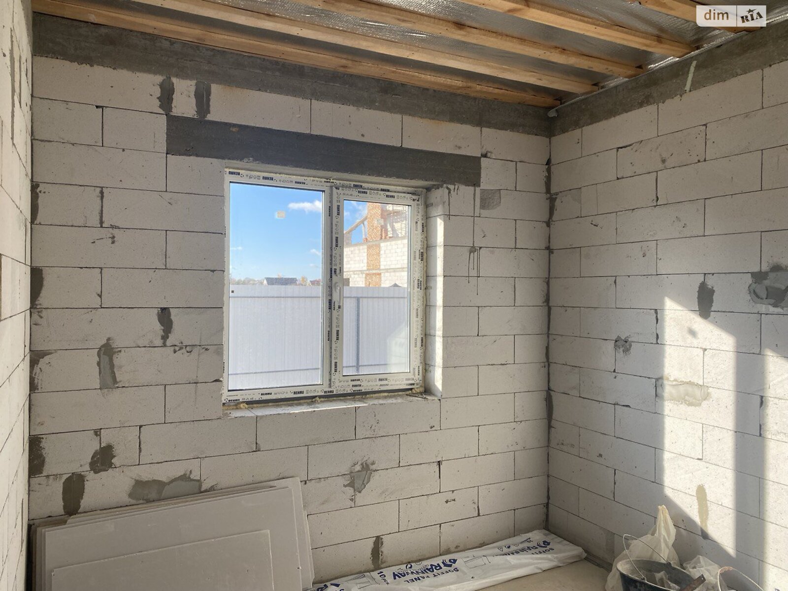 одноэтажный дом, 105 кв. м, пеноблок. Продажа в Мартусовке фото 1