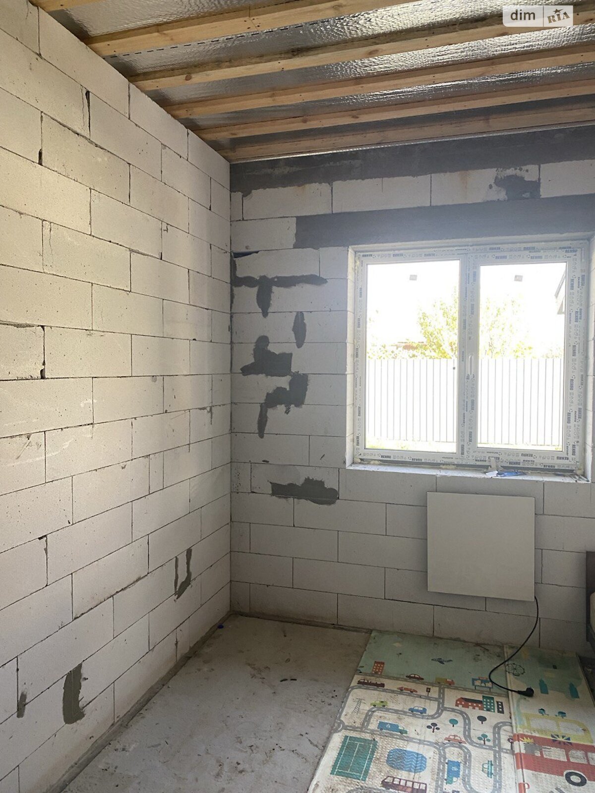 одноэтажный дом, 105 кв. м, пеноблок. Продажа в Мартусовке фото 1