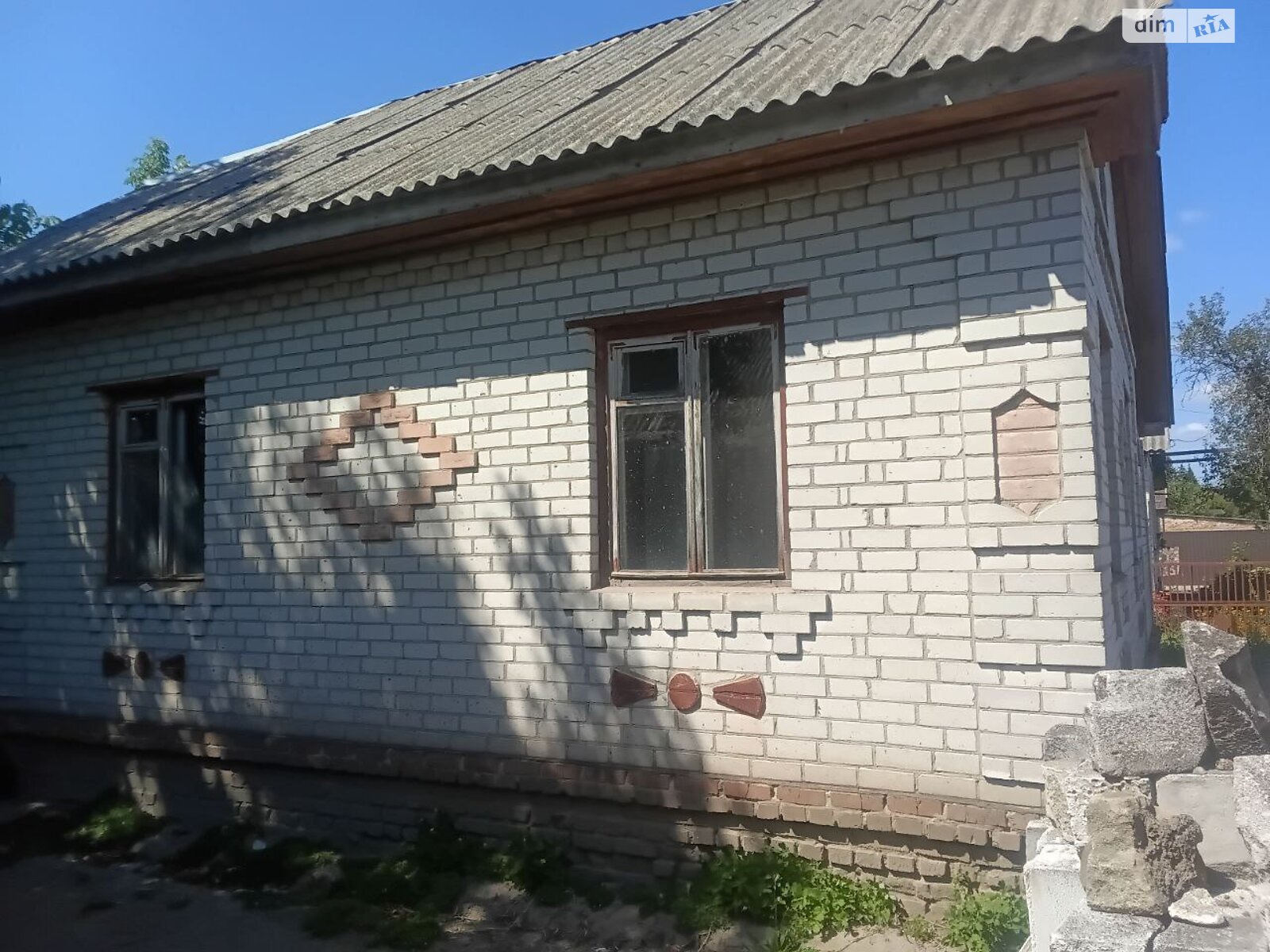 одноэтажный дом с верандой, 62.6 кв. м, кирпич. Продажа в Мене район Мена фото 1