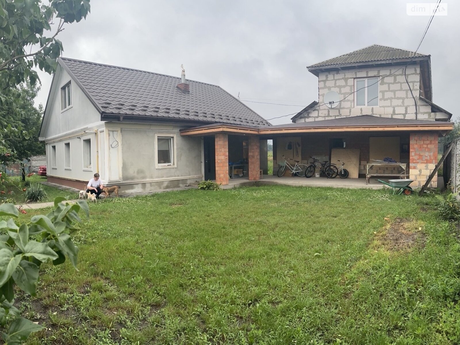 одноэтажный дом с верандой, 64.3 кв. м, кирпич. Продажа в Михайловке-Рубежовке фото 1 одноэтажный дом с верандой, 64.3 кв. м, кирпич. Продажа в Михайловке-Рубежовке фото 1